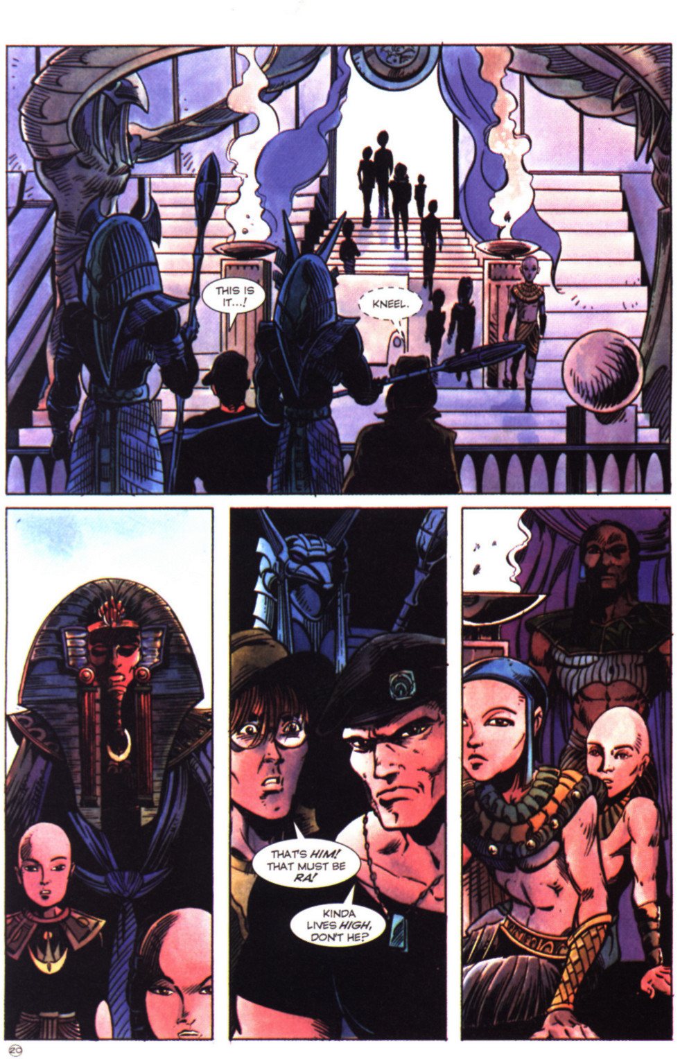 Read online Stargate comic -  Issue #2 - 22