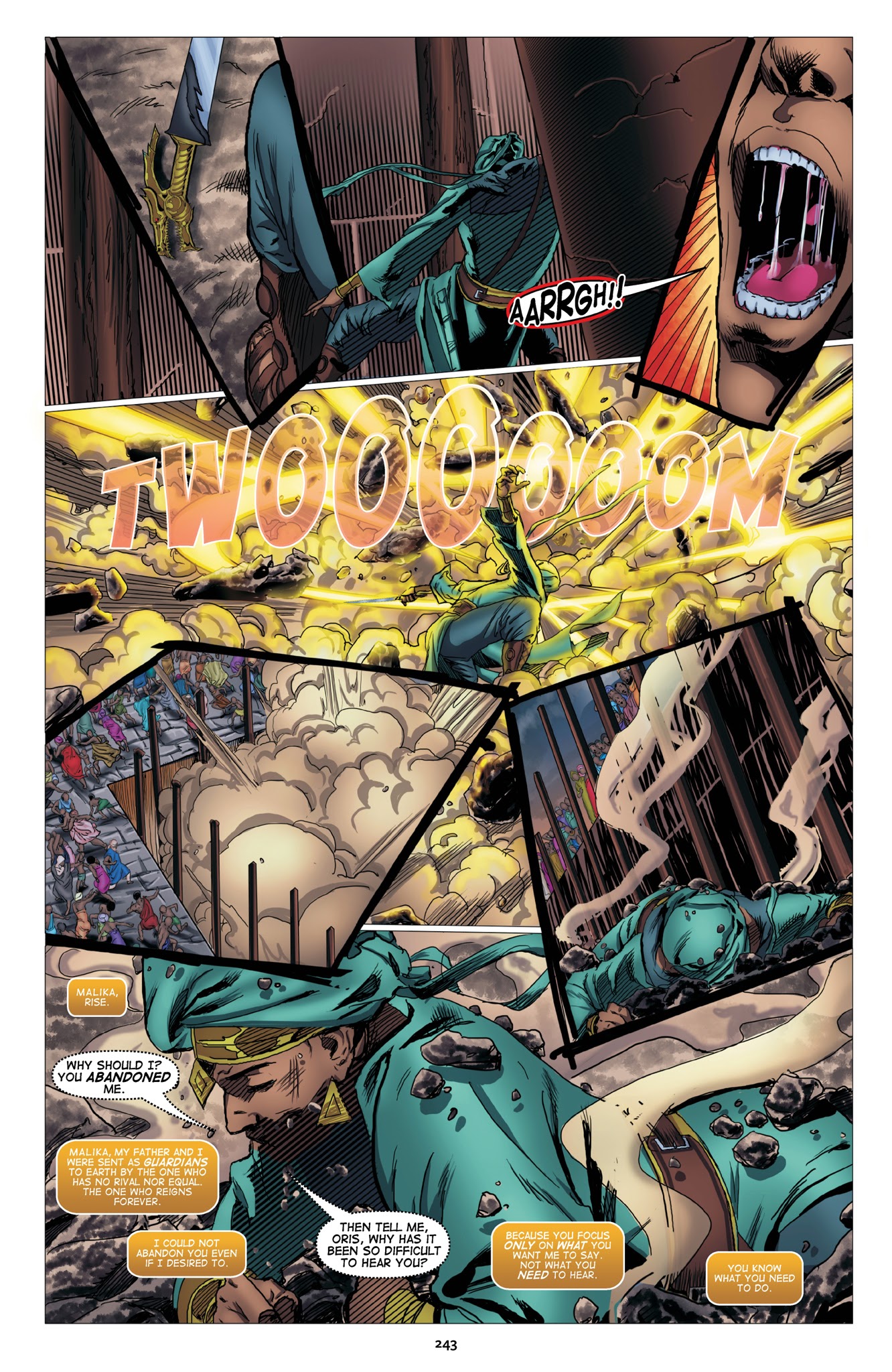 Read online Malika: Warrior Queen comic -  Issue # TPB 1 (Part 3) - 45