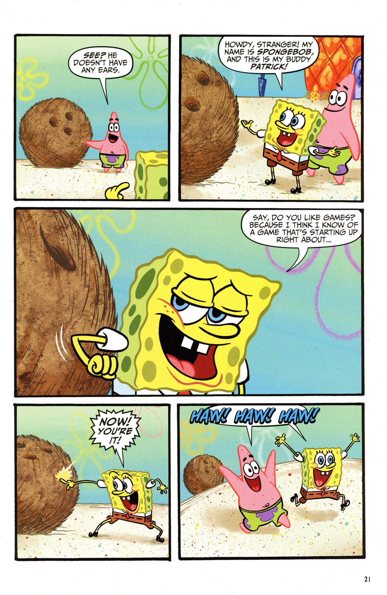 Read online SpongeBob Comics comic -  Issue #18 - 22