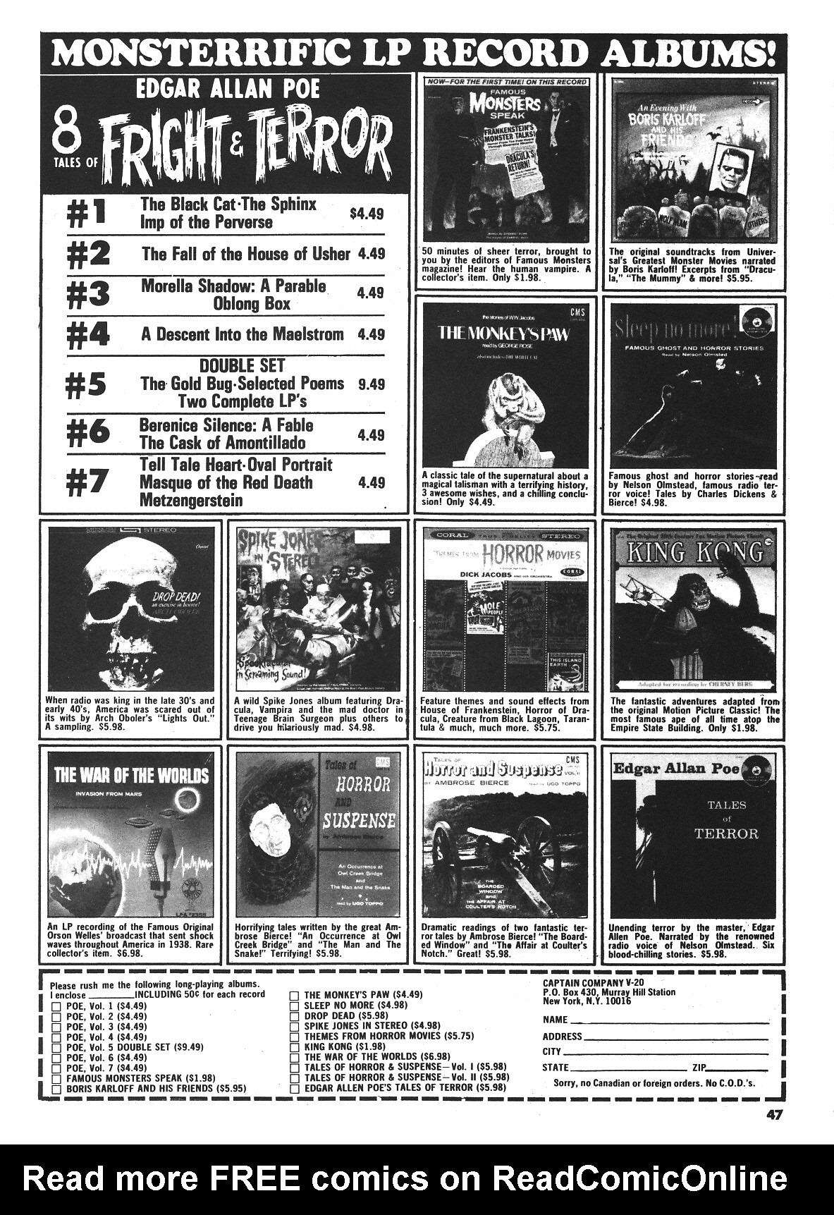 Read online Vampirella (1969) comic -  Issue #20 - 47