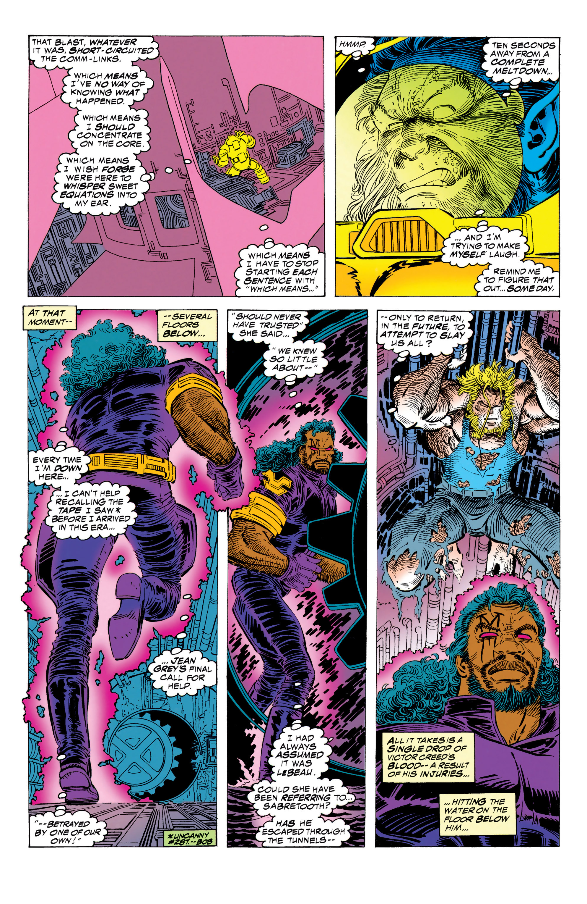 Read online Uncanny X-Men (1963) comic -  Issue #311 - 16