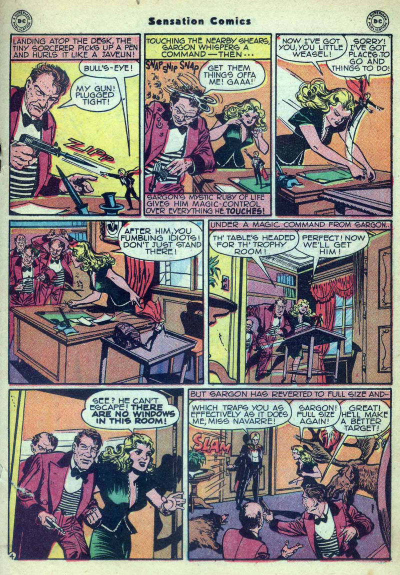 Read online Sensation (Mystery) Comics comic -  Issue #73 - 27