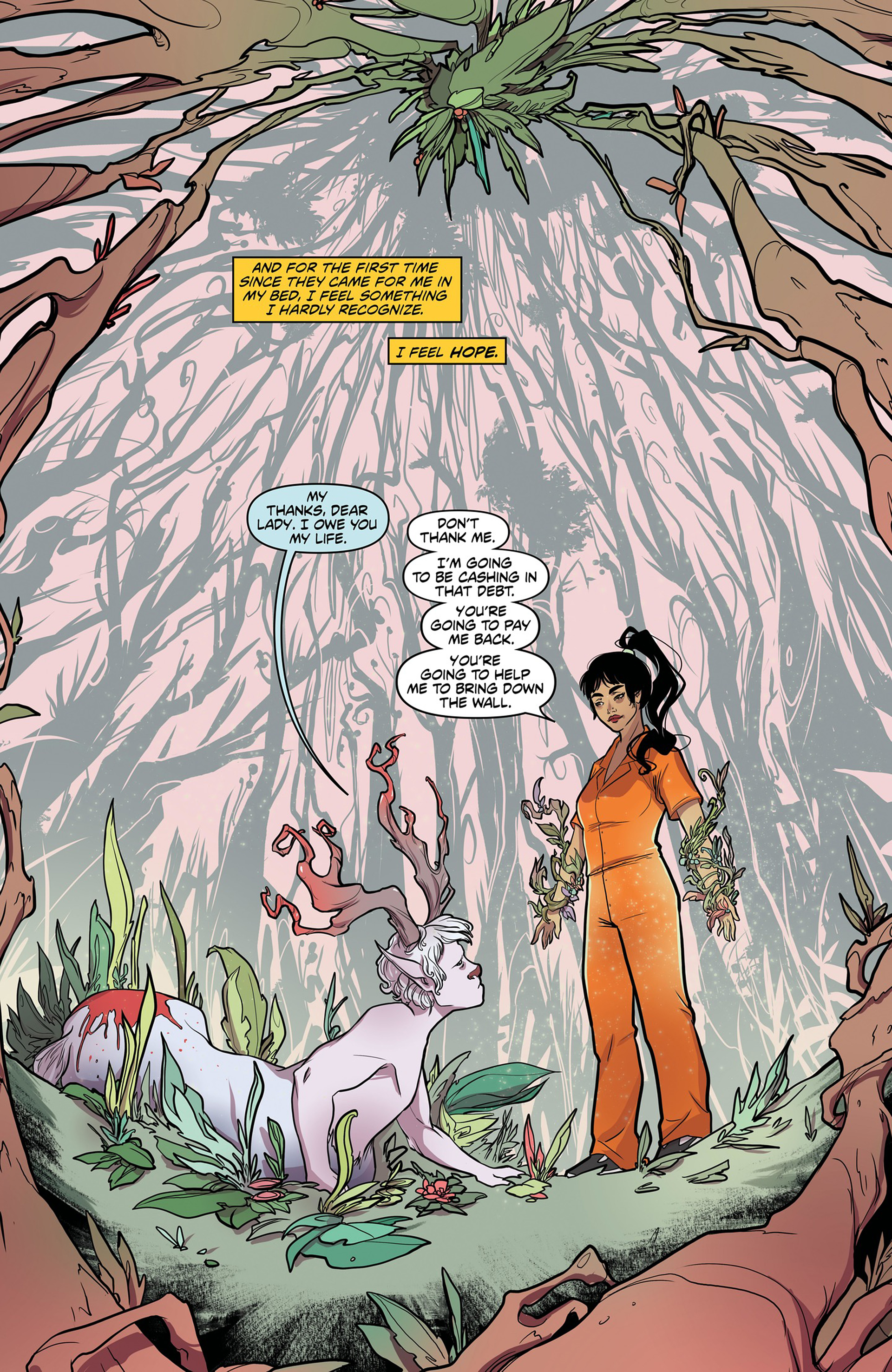 Read online Motherbridge: Seeds of Change comic -  Issue # TPB - 28