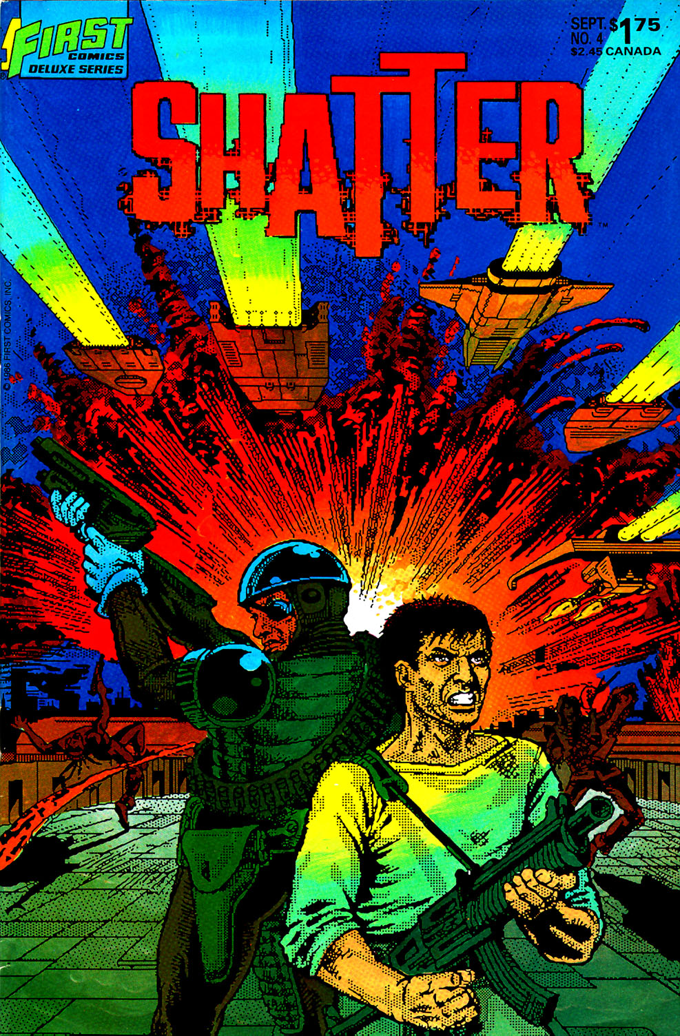 Read online Shatter comic -  Issue #4 - 1