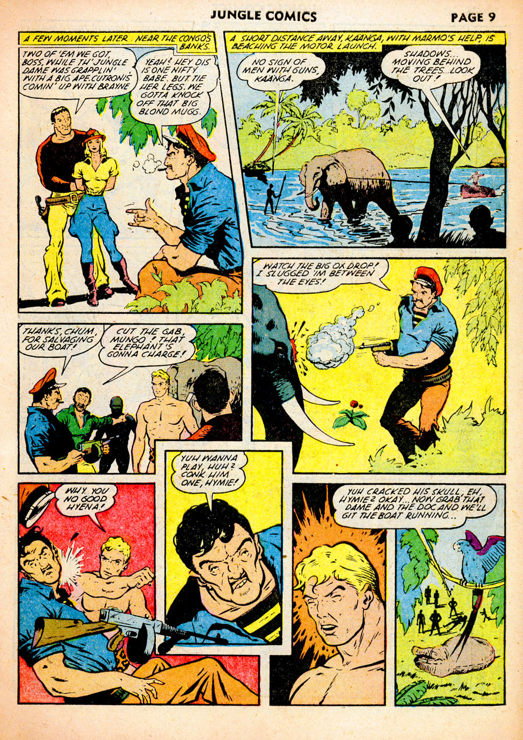 Read online Jungle Comics comic -  Issue #37 - 11