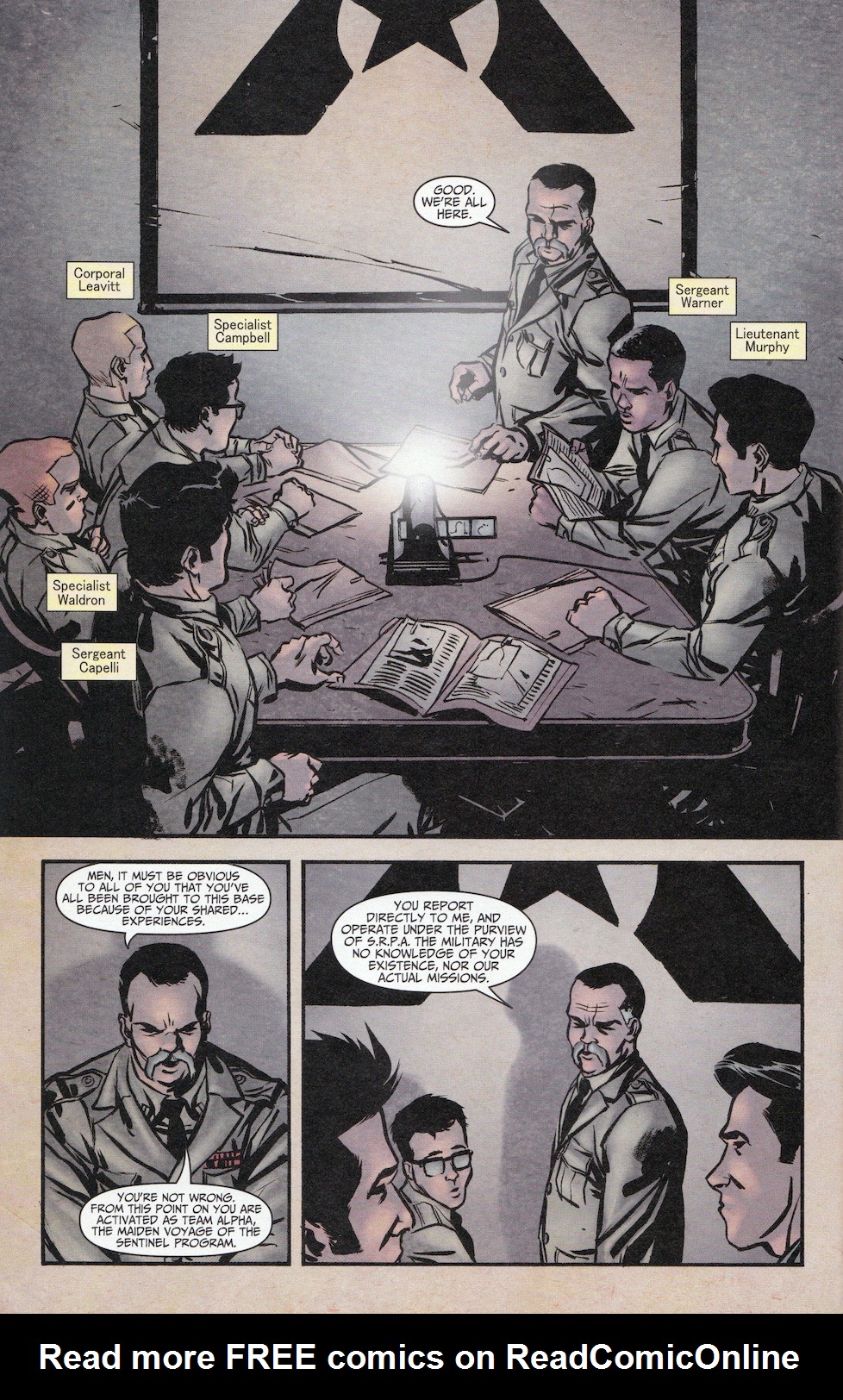 Read online Resistance comic -  Issue #1 - 16