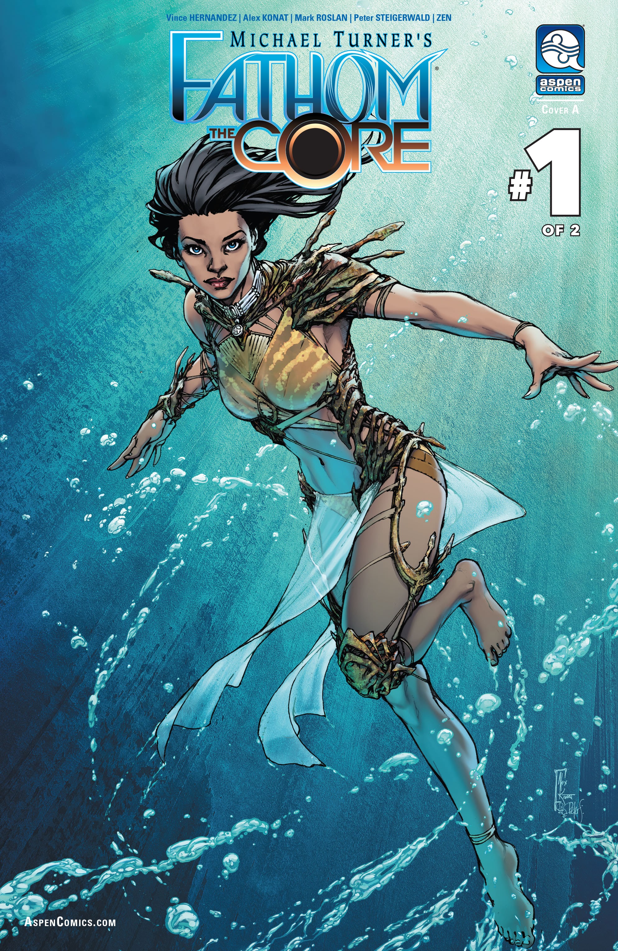 Read online Fathom The Core comic -  Issue #1 - 1