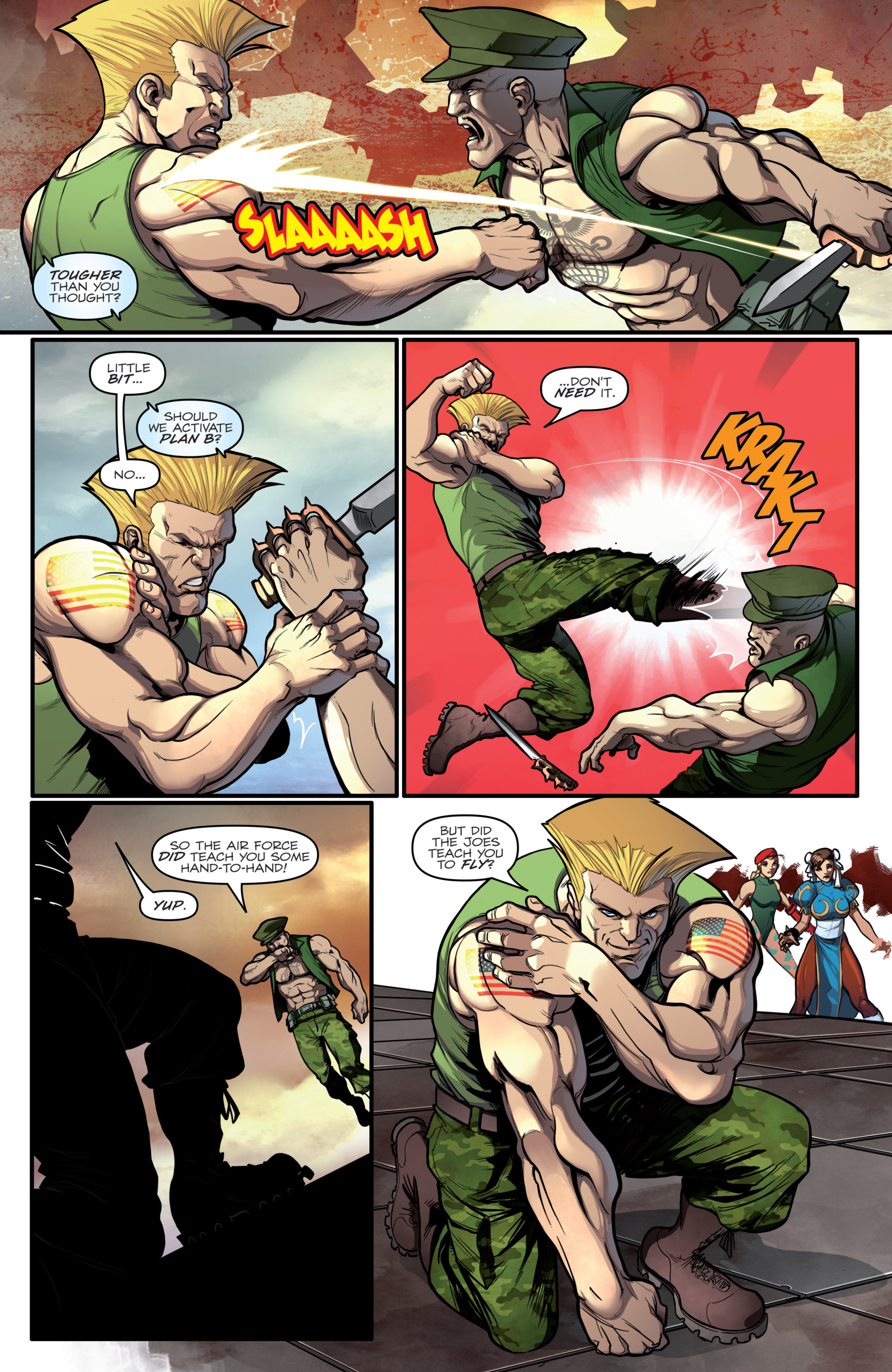 Read online Street Fighter X G.I. Joe comic -  Issue #2 - 6