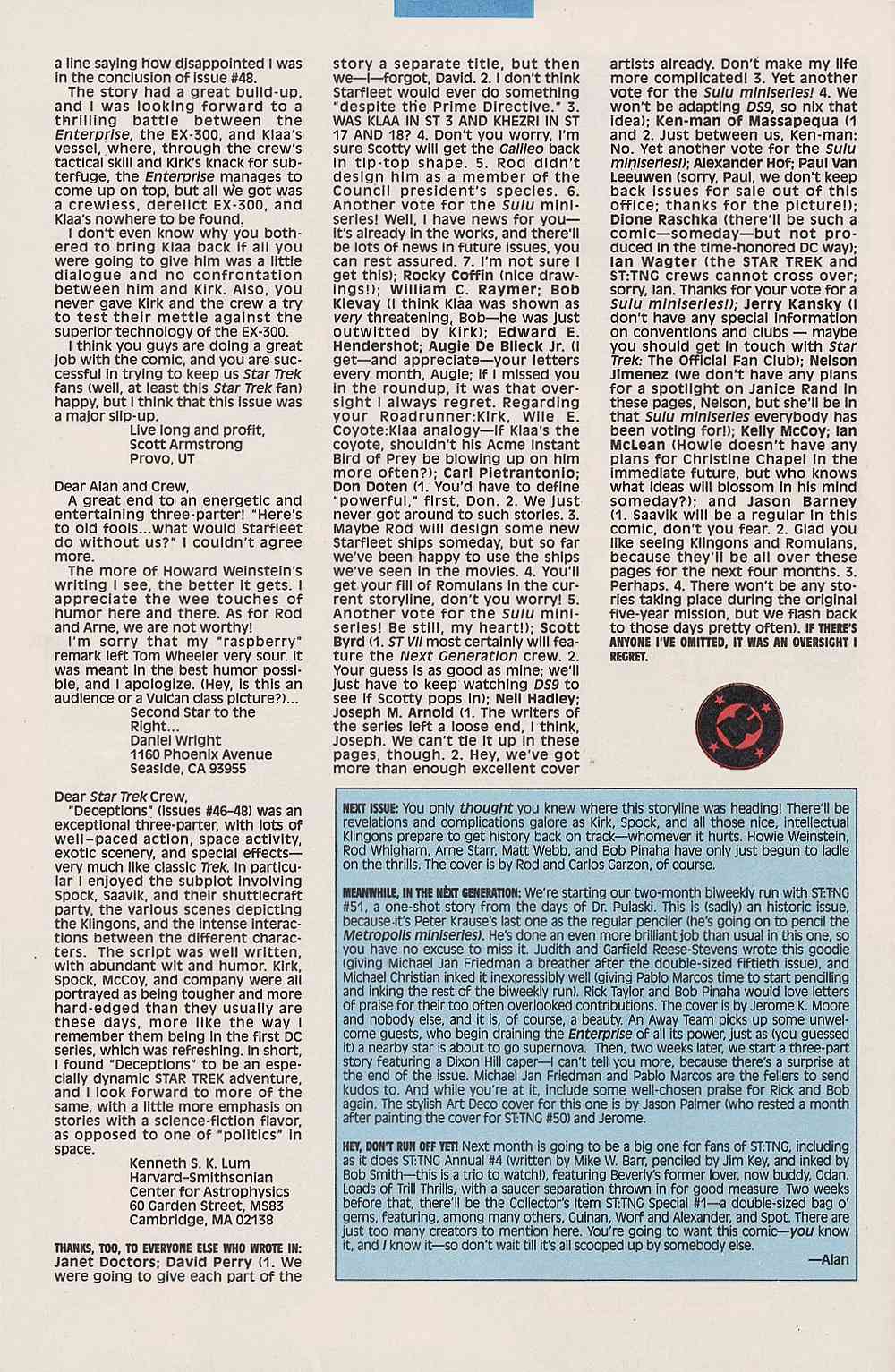 Read online Star Trek (1989) comic -  Issue #53 - 31