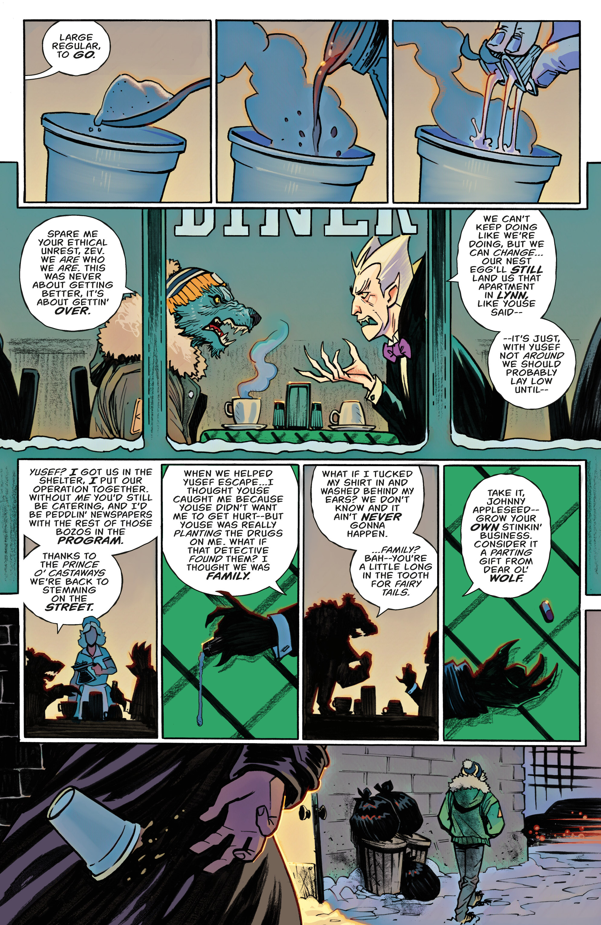 Read online Last Stop On the Red Line comic -  Issue #3 - 8