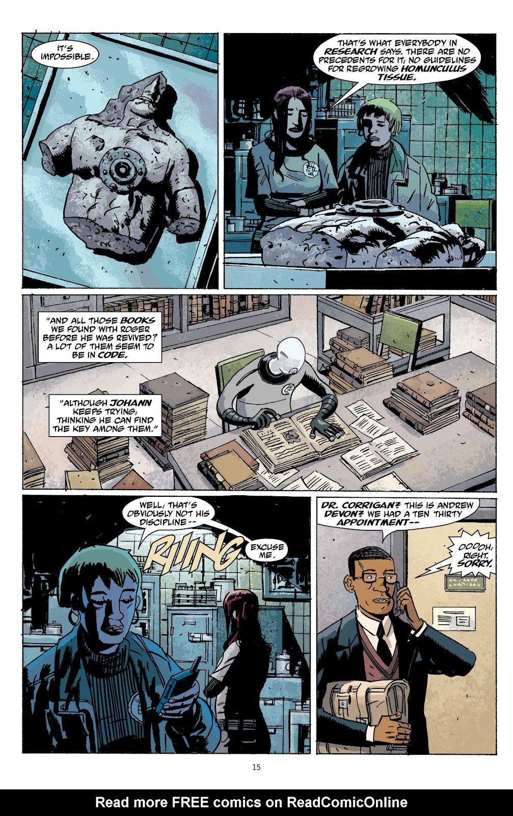 B.P.R.D. Omnibus issue TPB 3 (Part 1) - Page 15