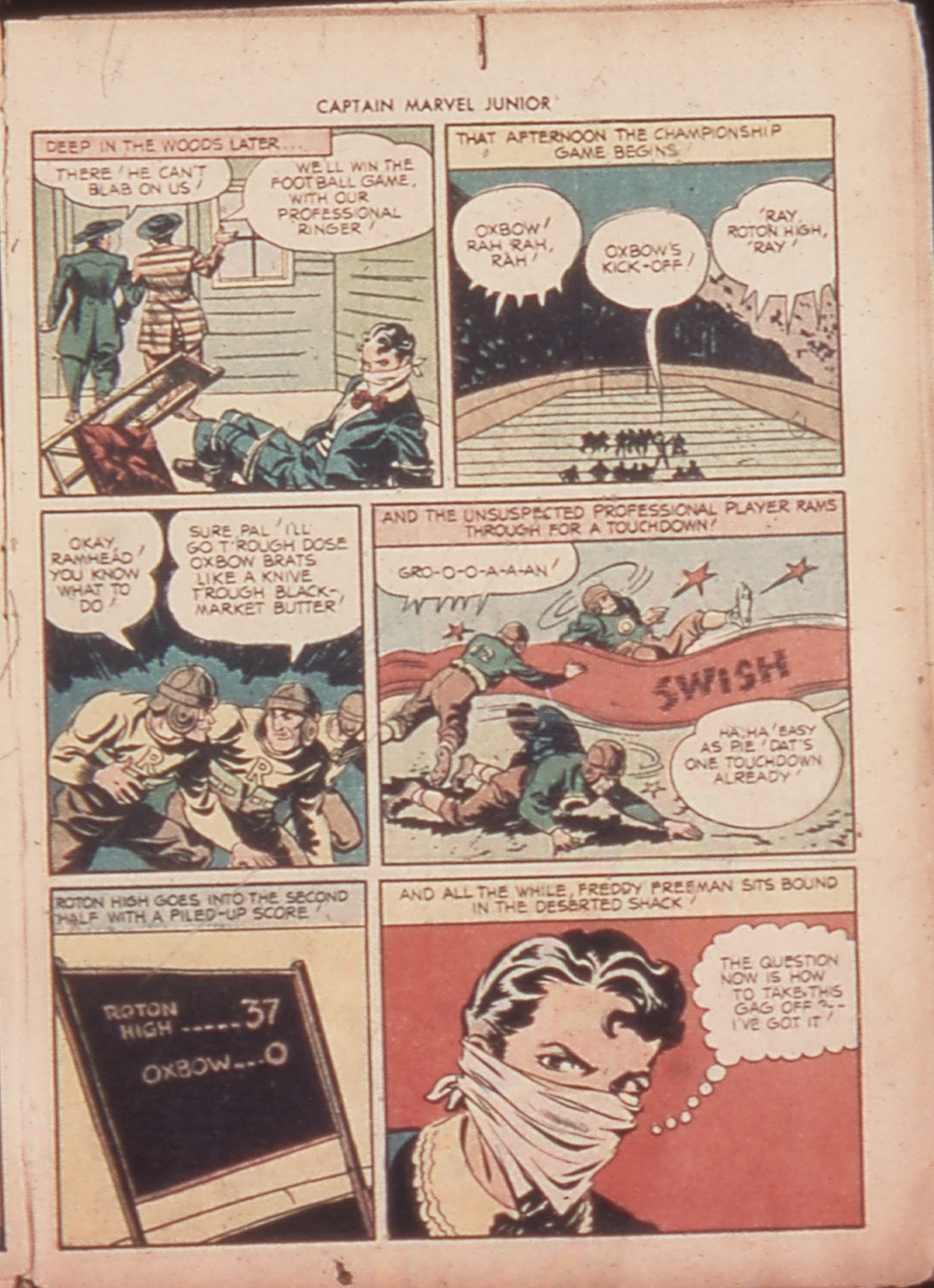 Read online Captain Marvel, Jr. comic -  Issue #13 - 13
