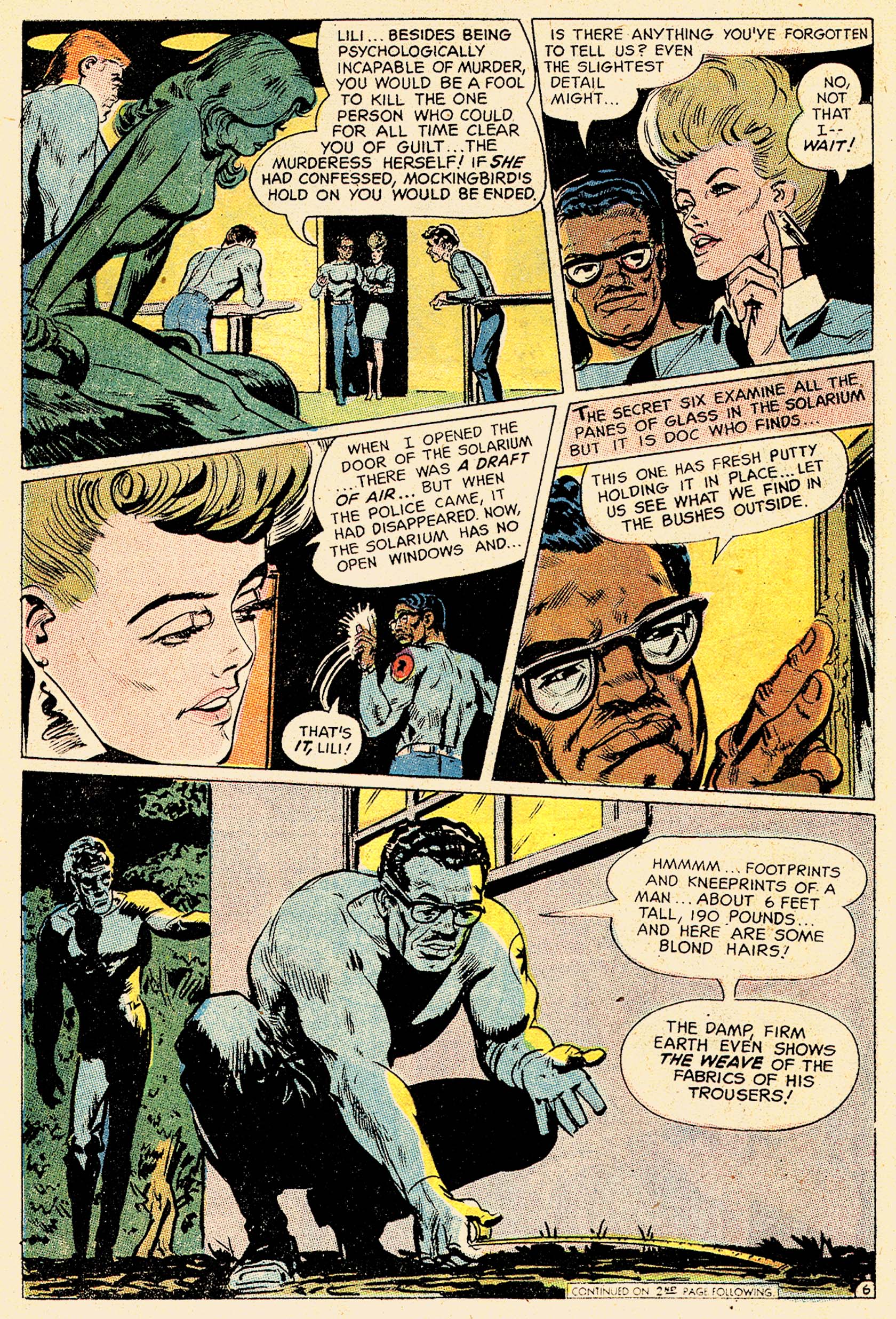 Read online Secret Six (1968) comic -  Issue #6 - 8