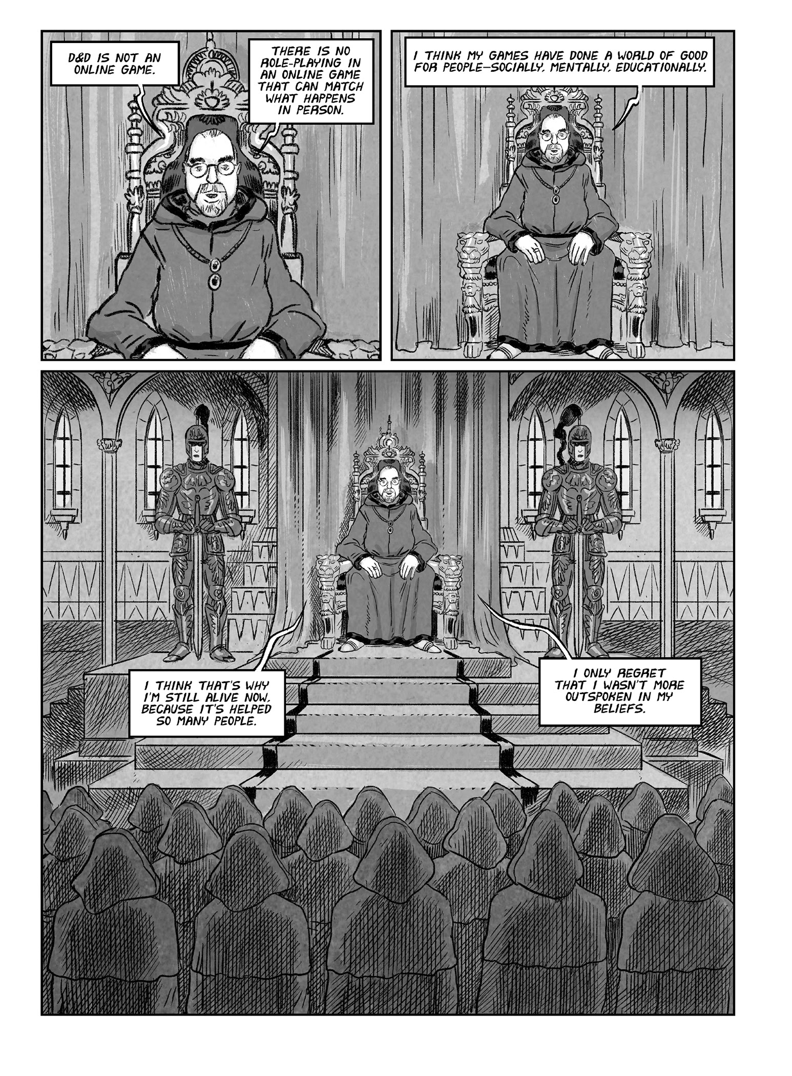 Read online Rise of the Dungeon Master: Gary Gygax and the Creation of D&D comic -  Issue # TPB - 132