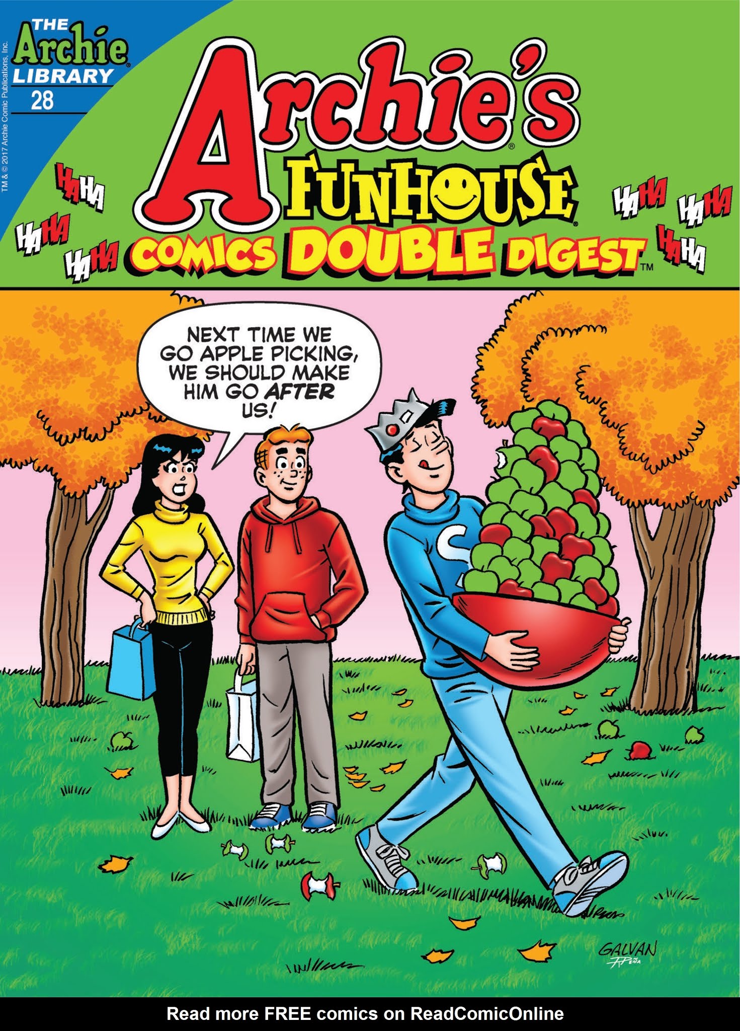 Read online Archie's Funhouse Double Digest comic -  Issue #28 - 1