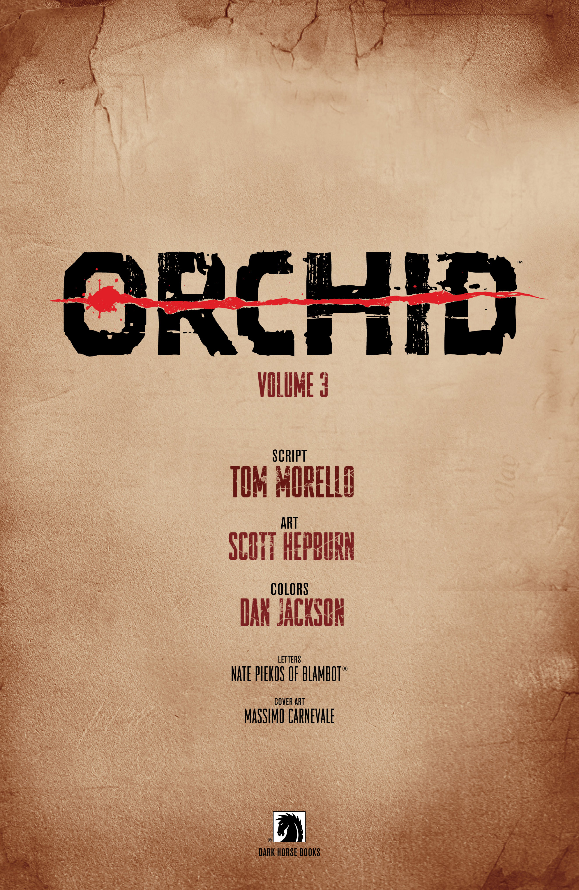 Read online Orchid comic -  Issue # TPB 3 - 3