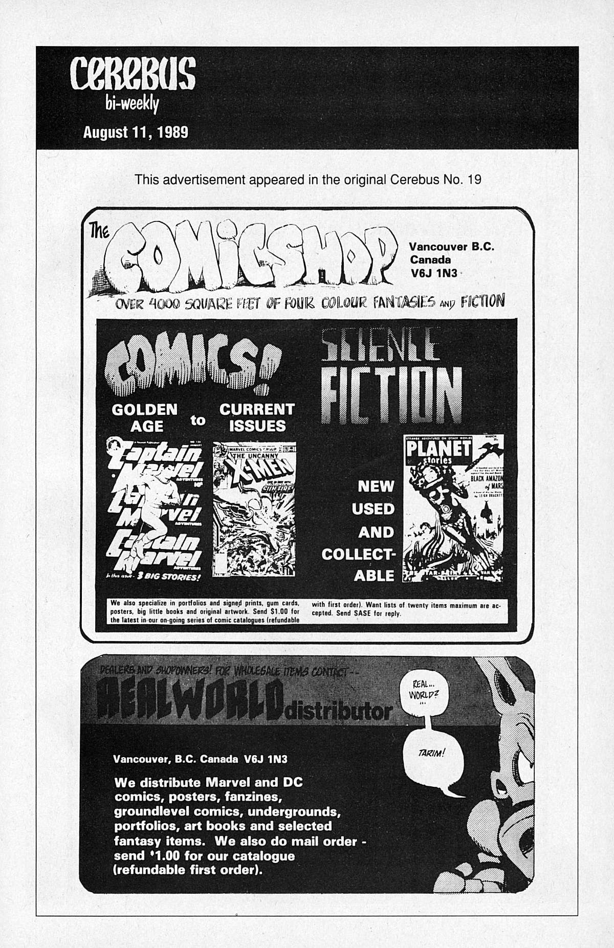 Read online Cerebus comic -  Issue #19 - 25