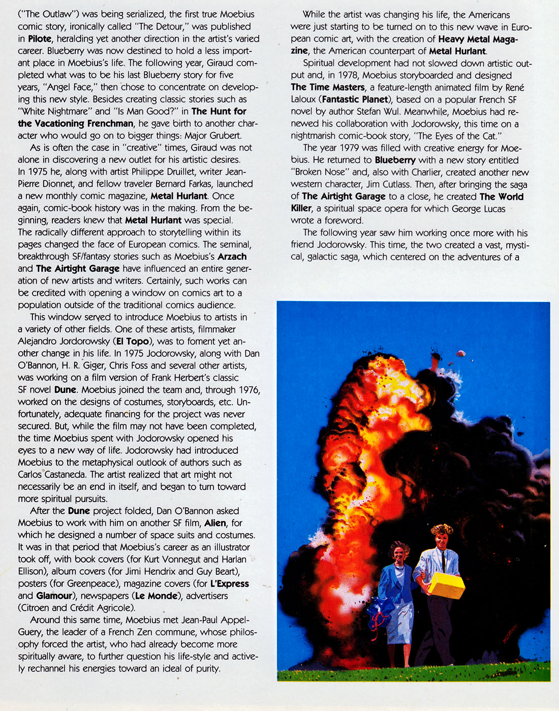 Read online The Art of Moebius comic -  Issue # TPB (Part 1) - 16