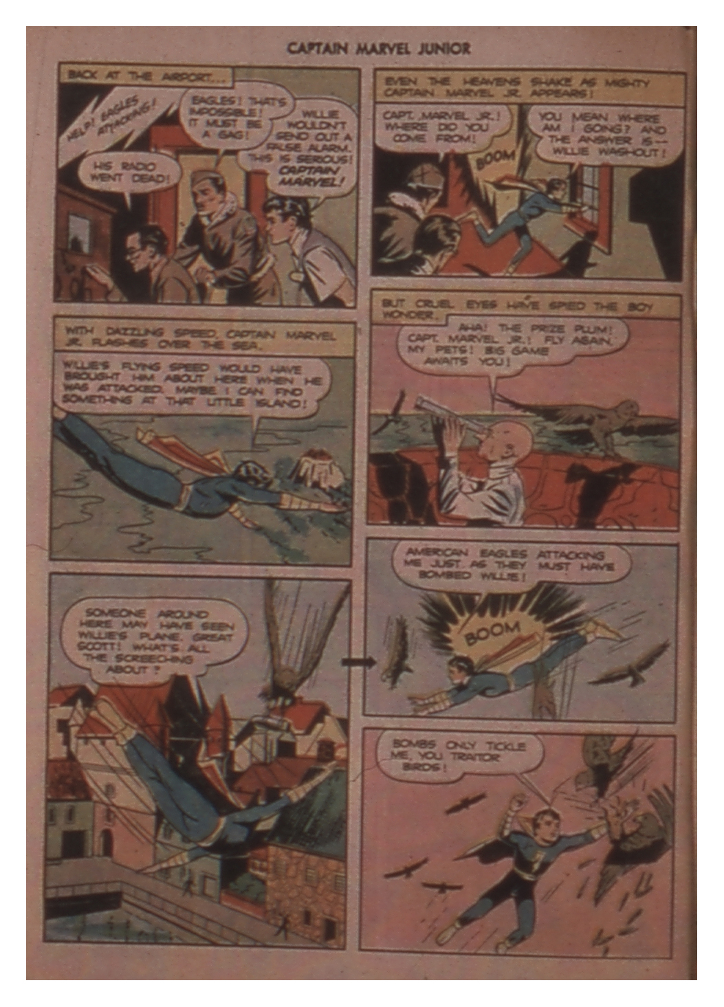 Read online Captain Marvel, Jr. comic -  Issue #24 - 6