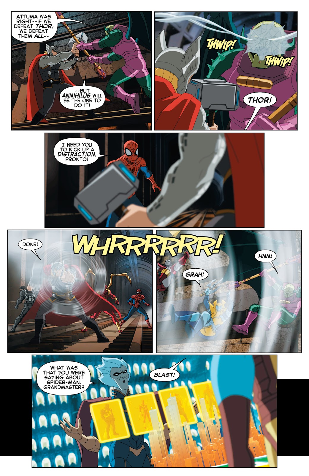 Marvel Universe Ultimate Spider-Man: Contest of Champions issue 3 - Page 7