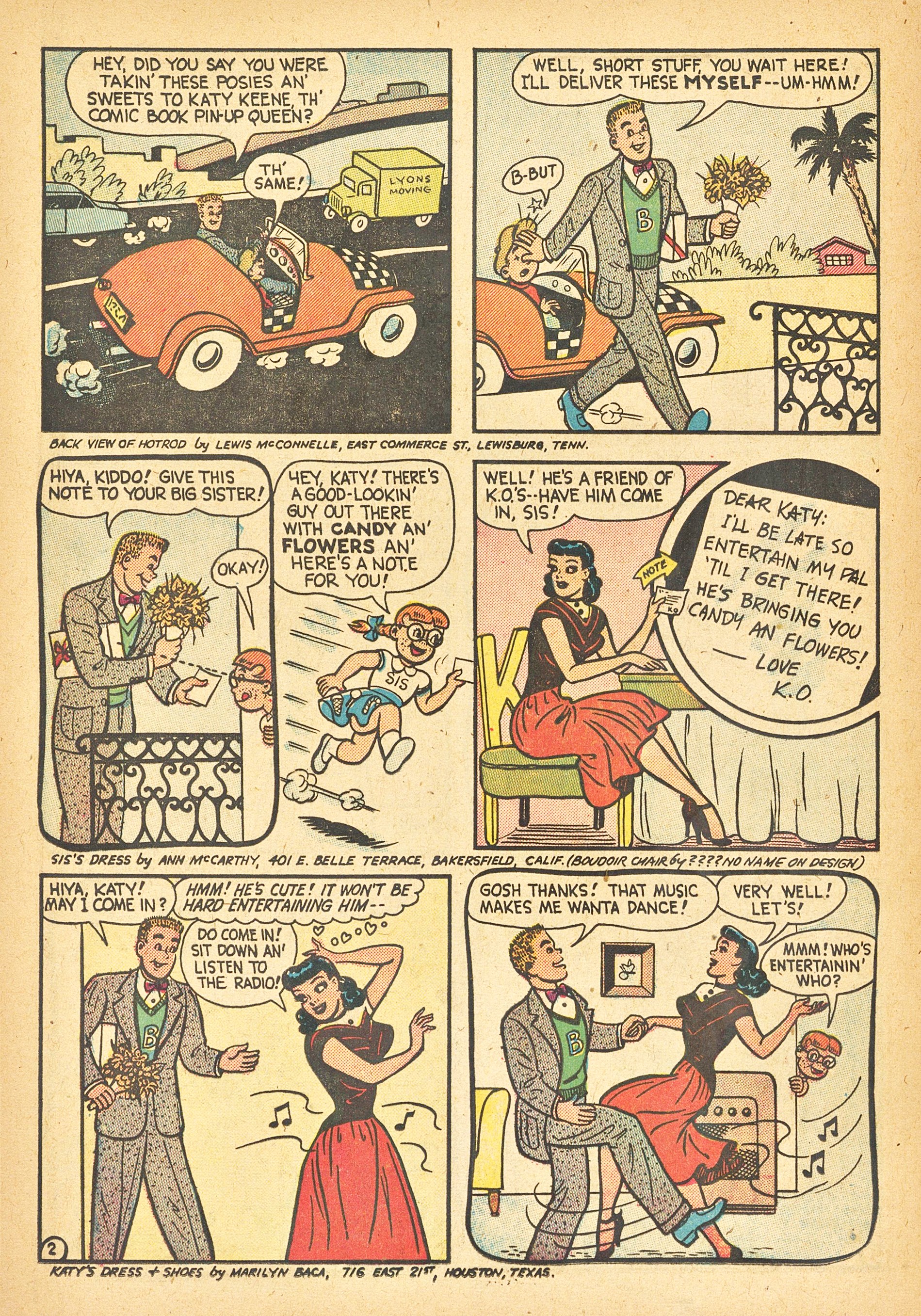 Read online Katy Keene (1949) comic -  Issue #20 - 16