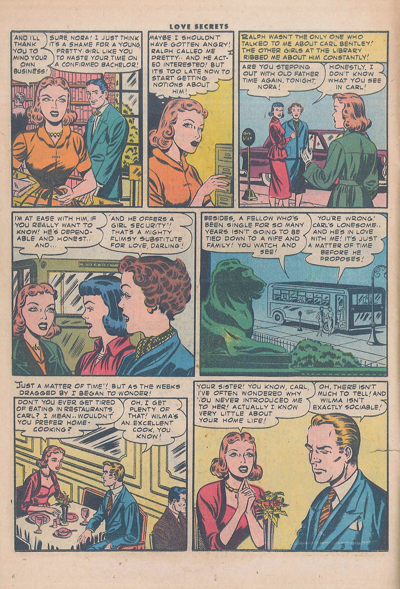 Read online Love Secrets (1953) comic -  Issue #55 - 14