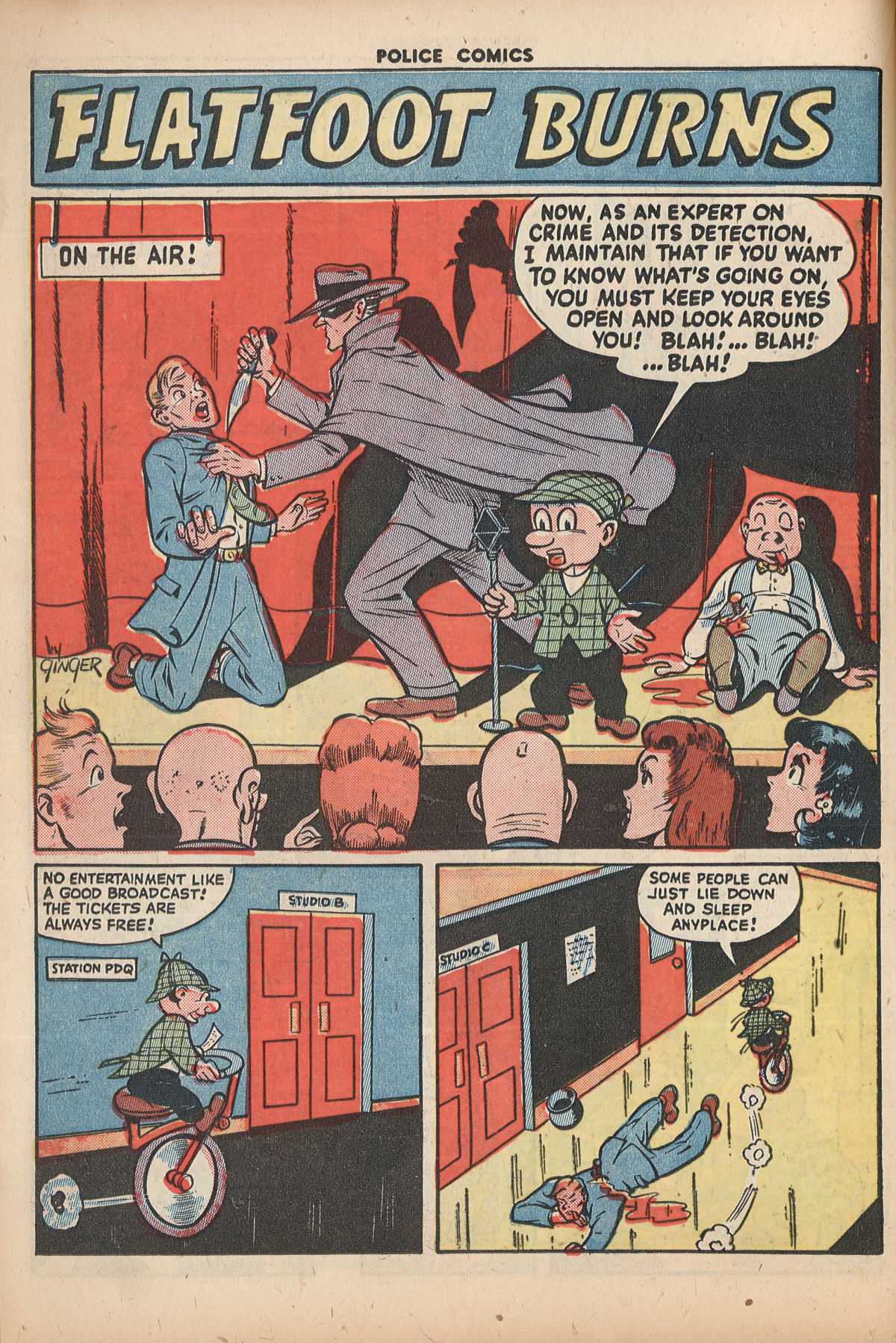 Read online Police Comics comic -  Issue #38 - 18