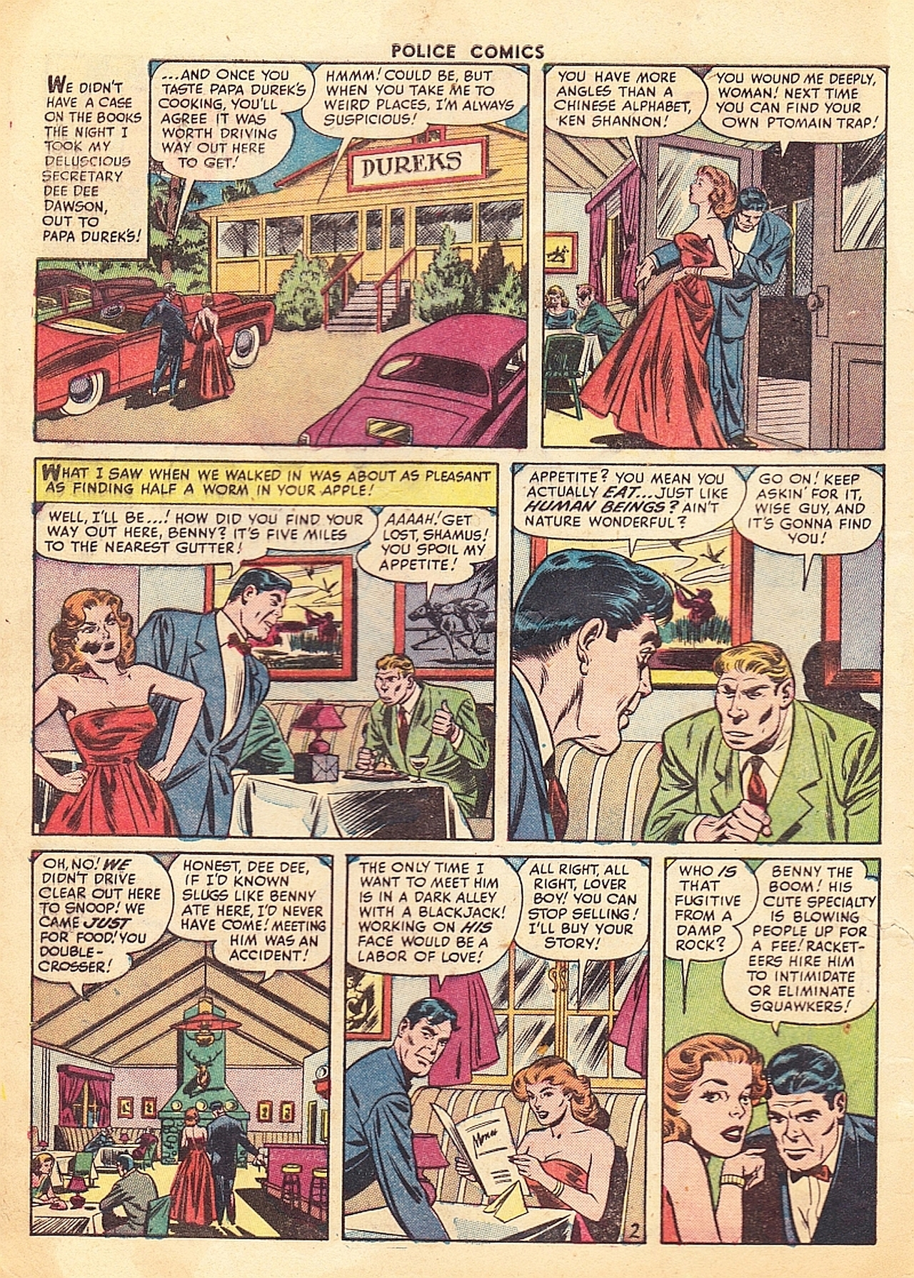 Read online Police Comics comic -  Issue #110 - 6