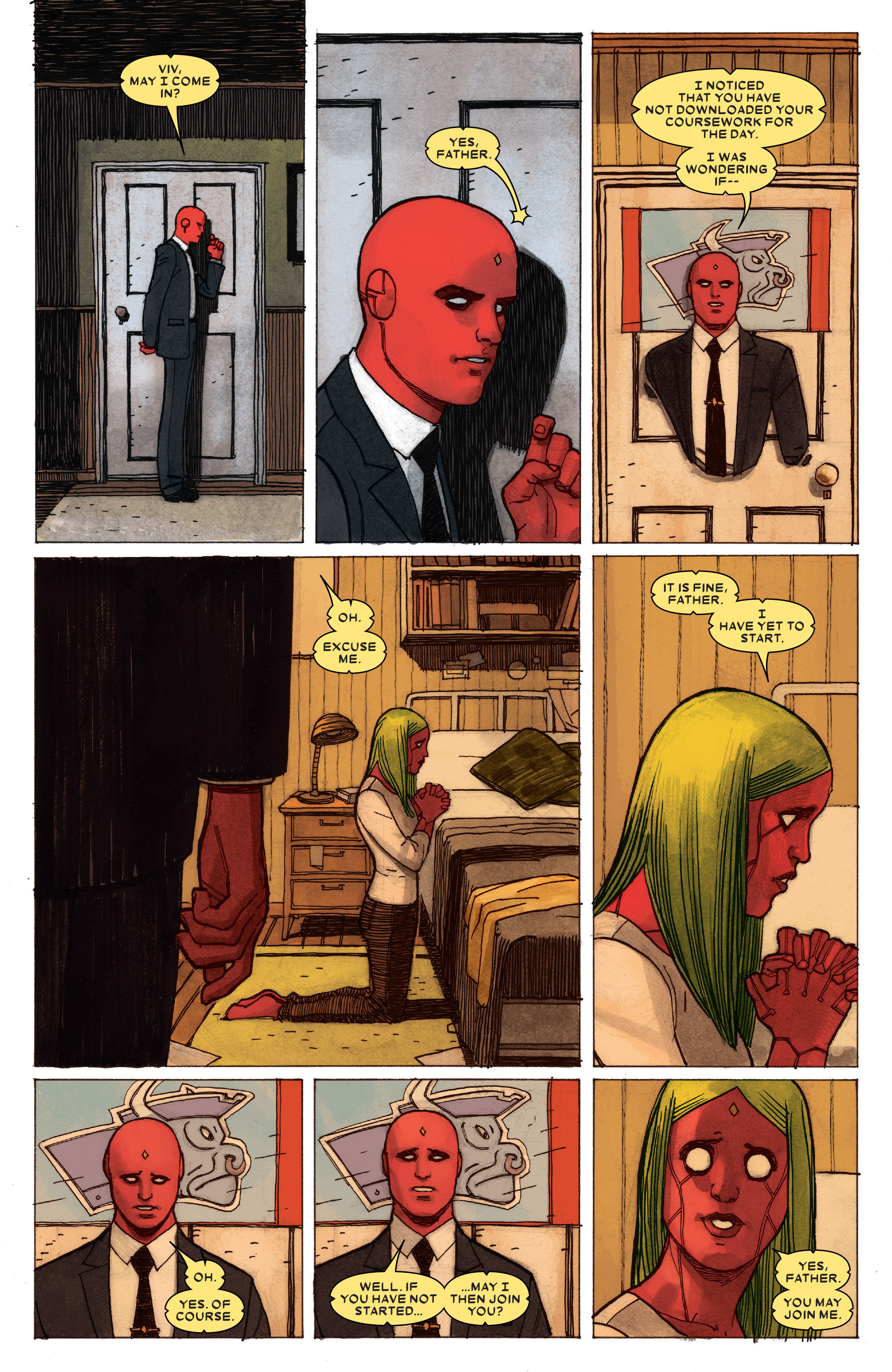 Read online Vision comic -  Issue #10 - 10