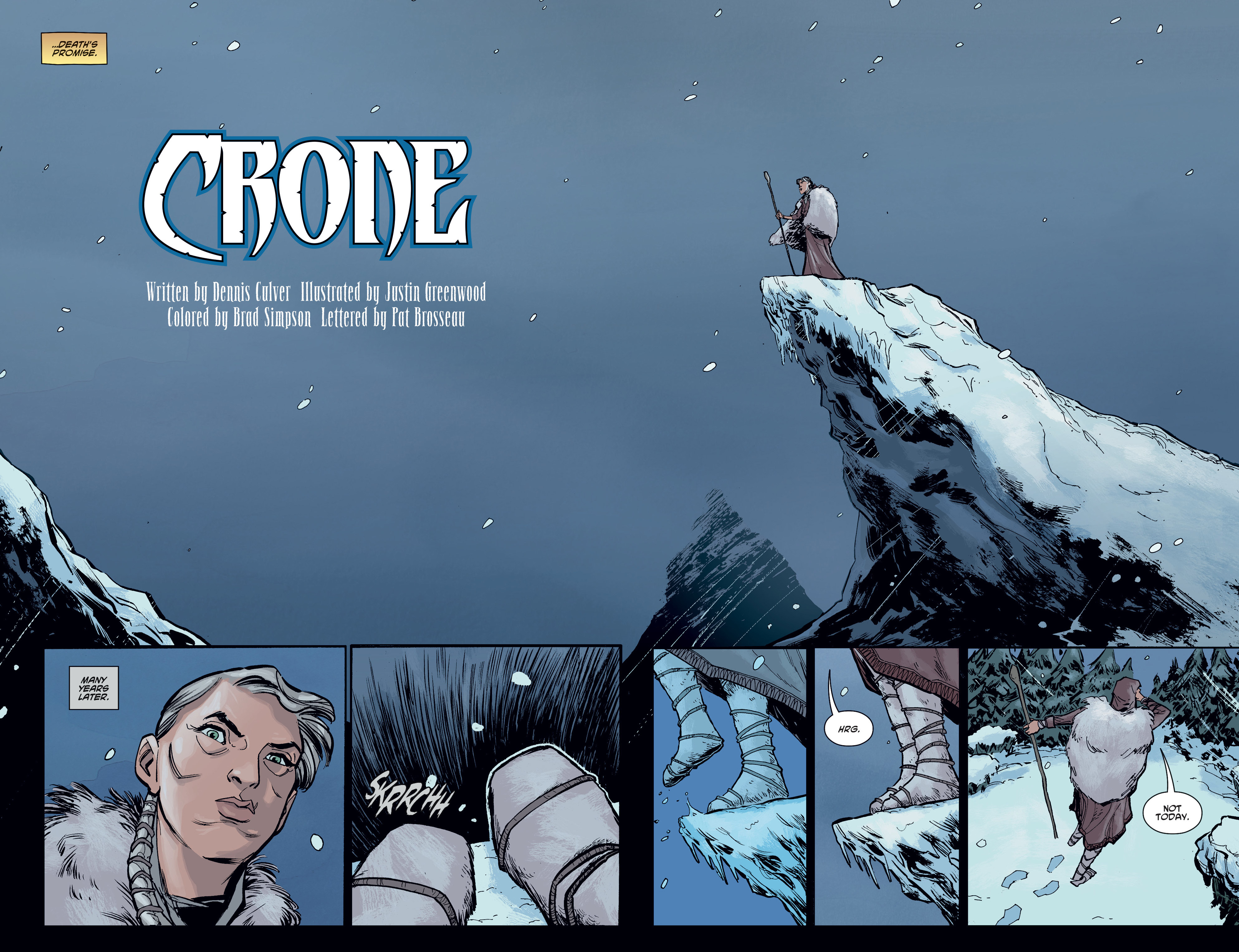 Read online Crone comic -  Issue #1 - 5