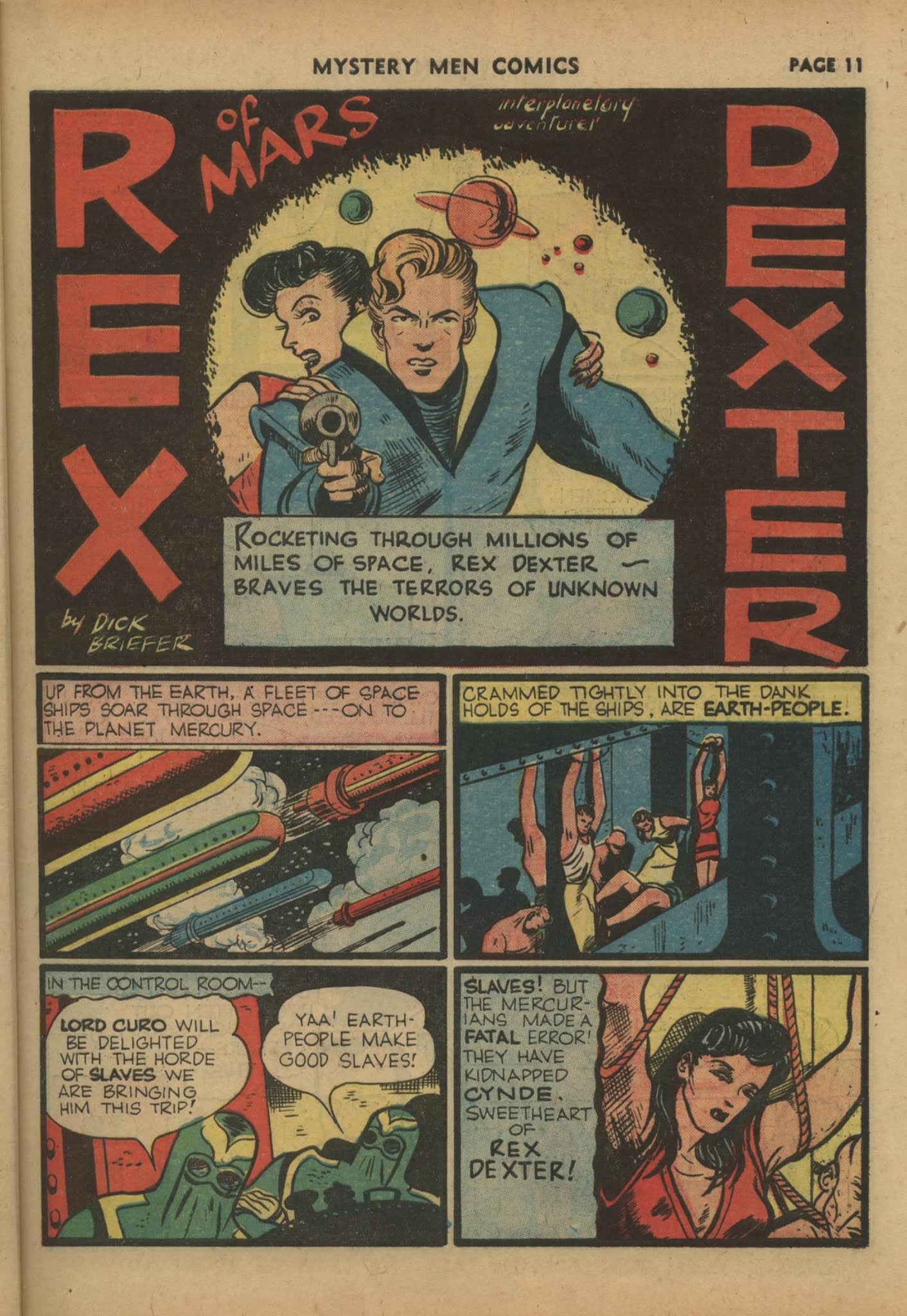 Read online Mystery Men Comics comic -  Issue #19 - 13