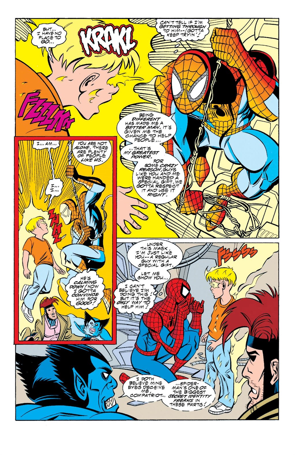 Read online X-Men: The Animated Series - The Further Adventures comic -  Issue # TPB (Part 2) - 92