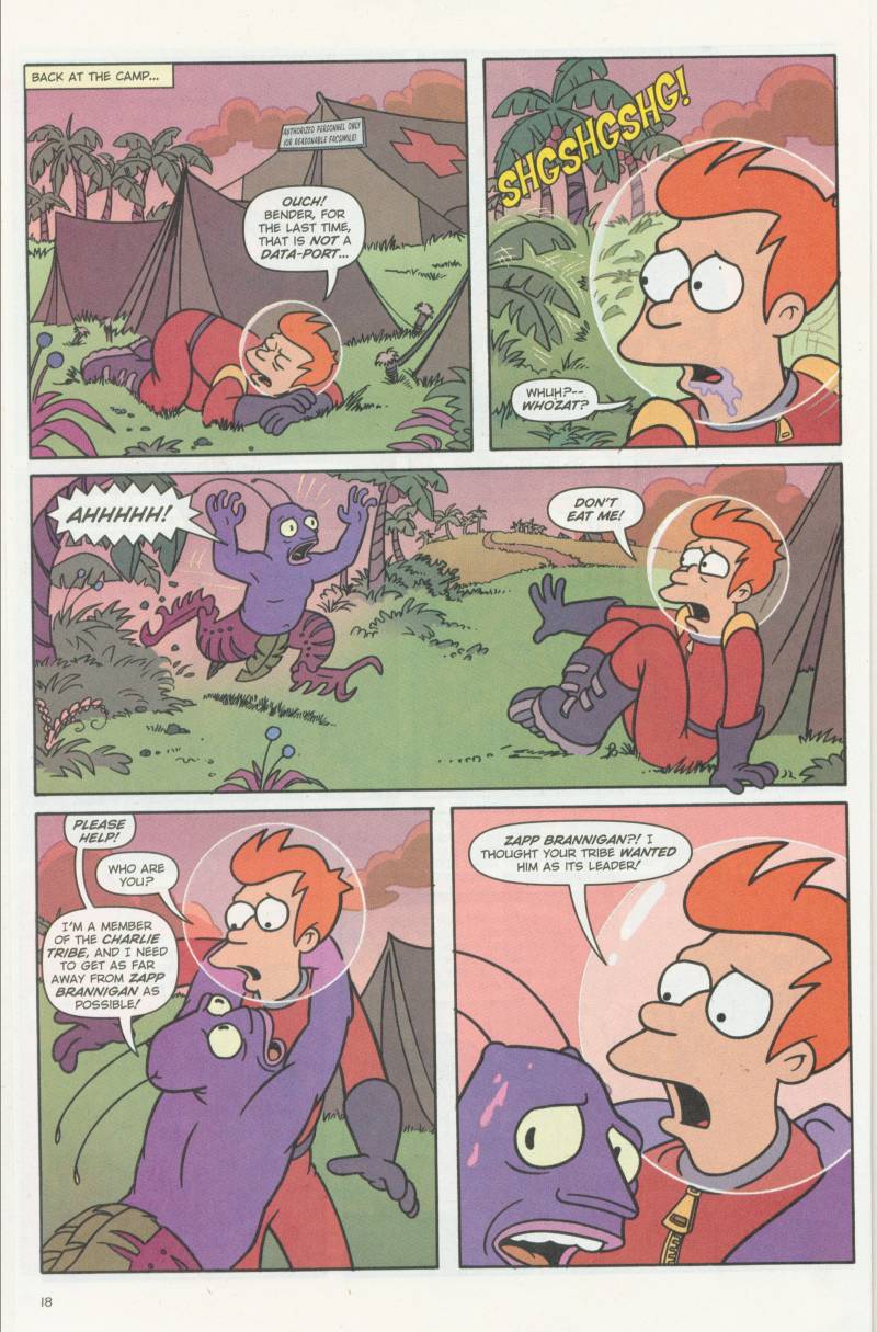 Read online Futurama Comics comic -  Issue #4 - 19