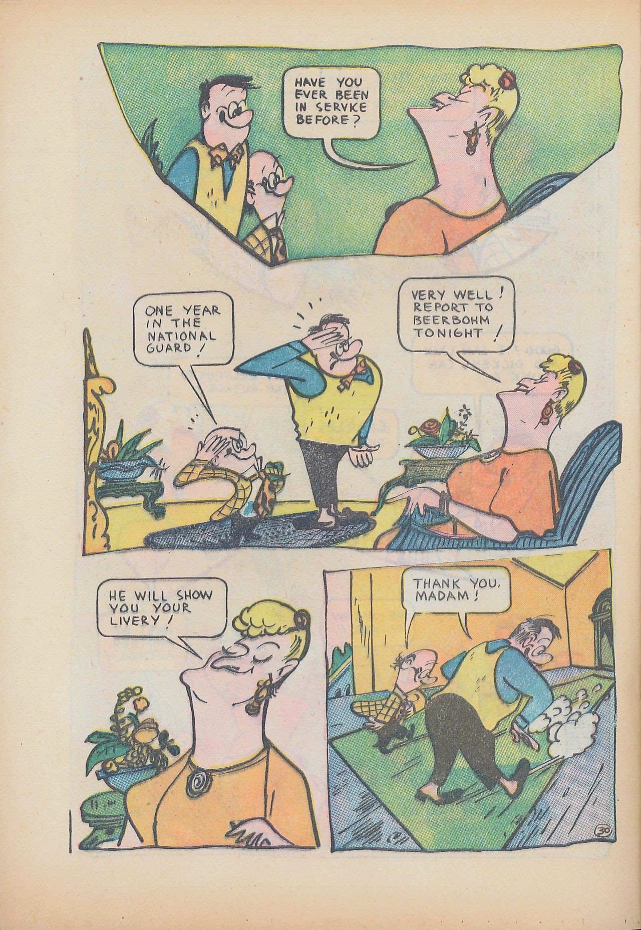 Read online Milt Gross Funnies comic -  Issue #1 - 32