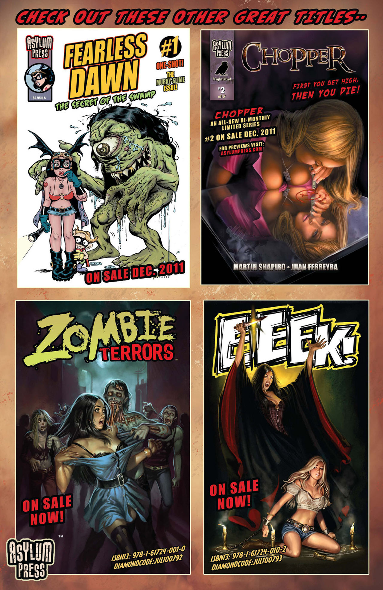 Read online Zombie Terrors comic -  Issue #4 - 29