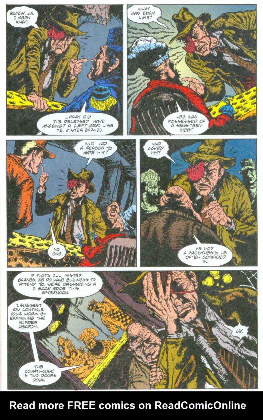 Read online Lance Barnes: Post Nuke Dick comic -  Issue #2 - 17
