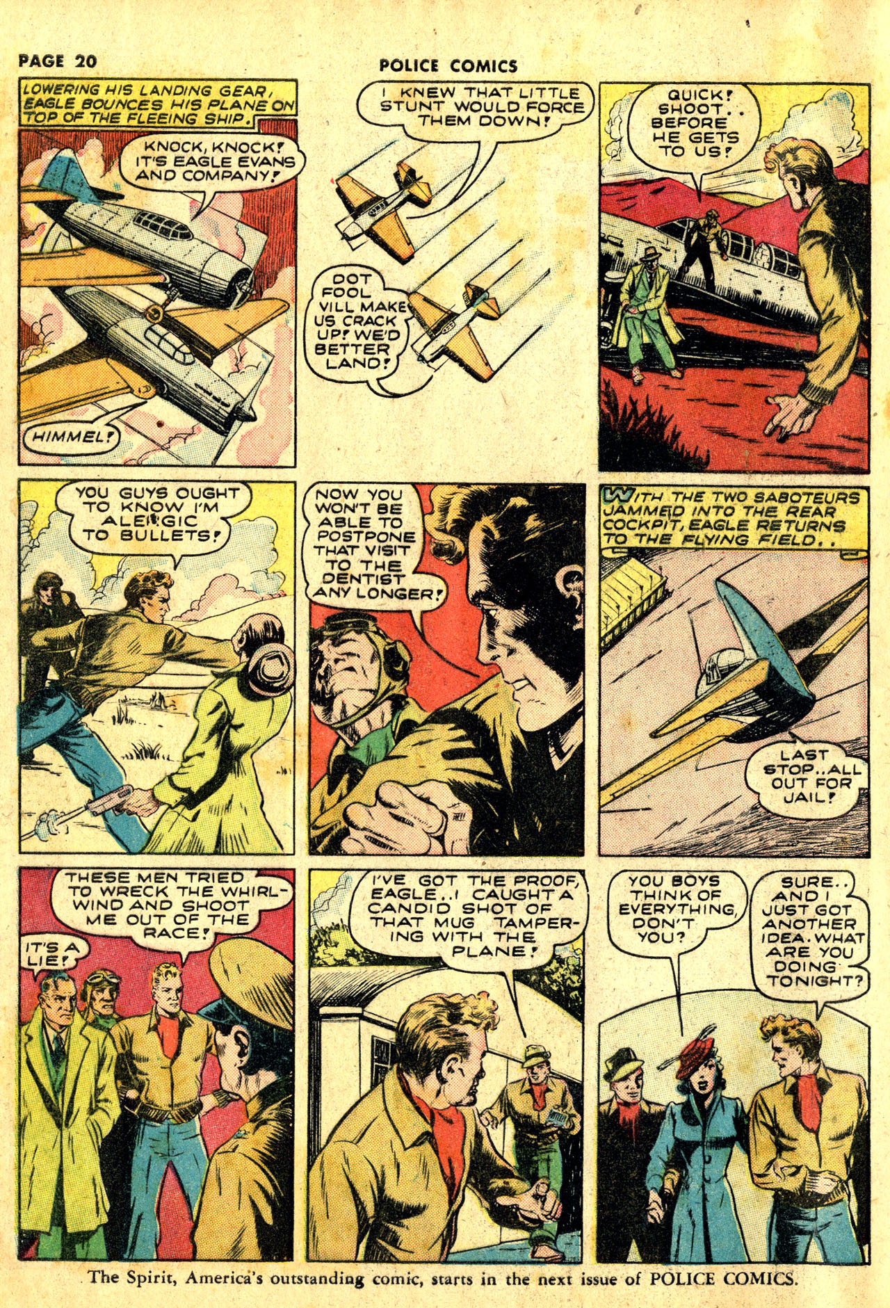 Read online Police Comics comic -  Issue #10 - 23