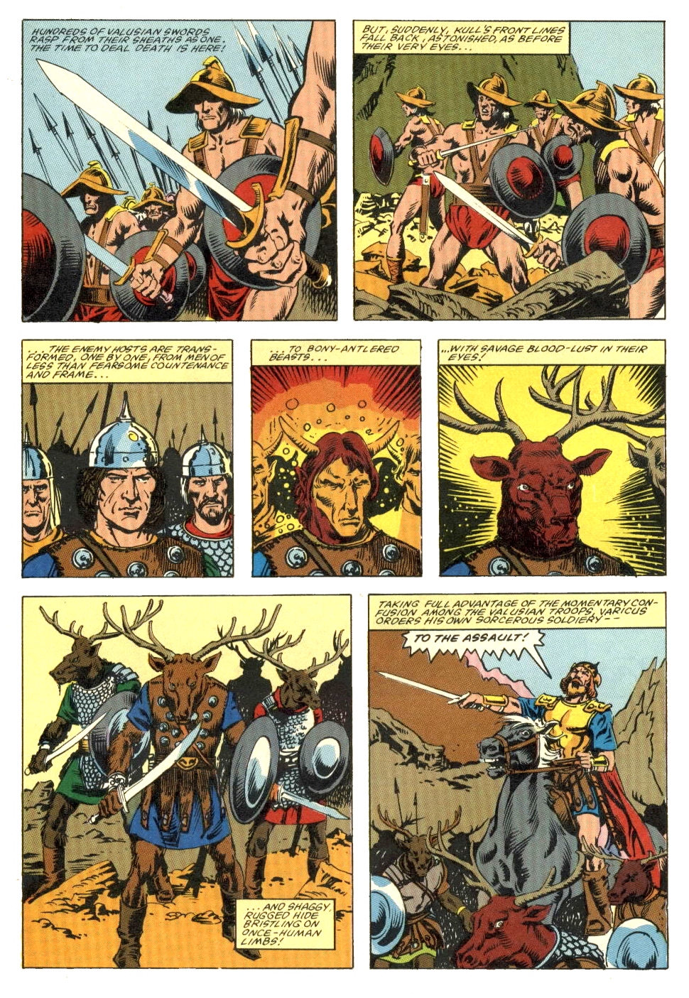 Read online Kull The Conqueror (1982) comic -  Issue #1 - 35
