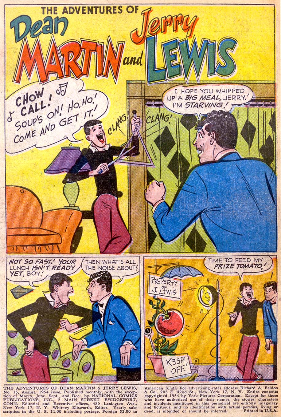 Read online The Adventures of Dean Martin and Jerry Lewis comic -  Issue #15 - 3