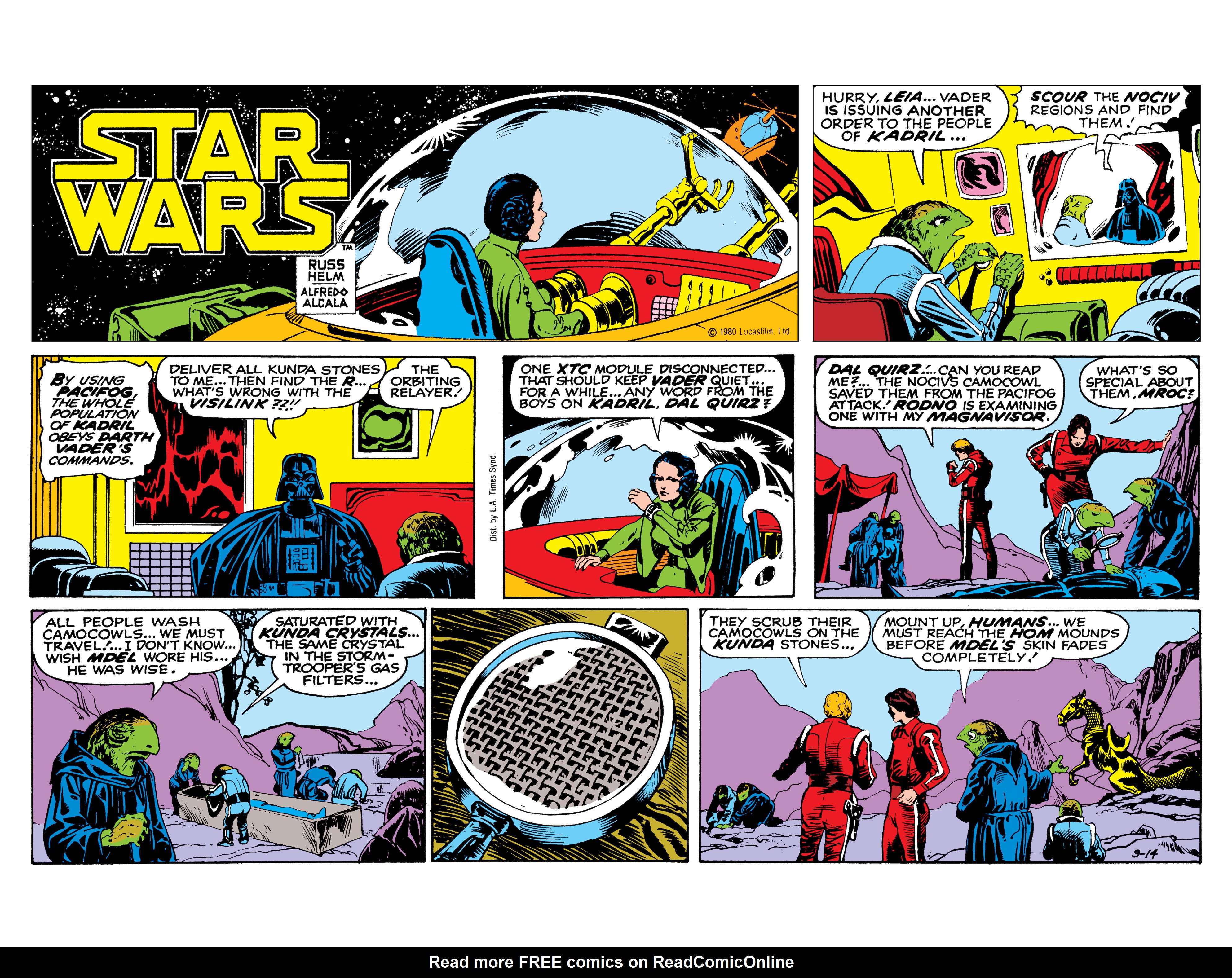 Read online Star Wars Legends: The Newspaper Strips - Epic Collection comic -  Issue # TPB (Part 3) - 95