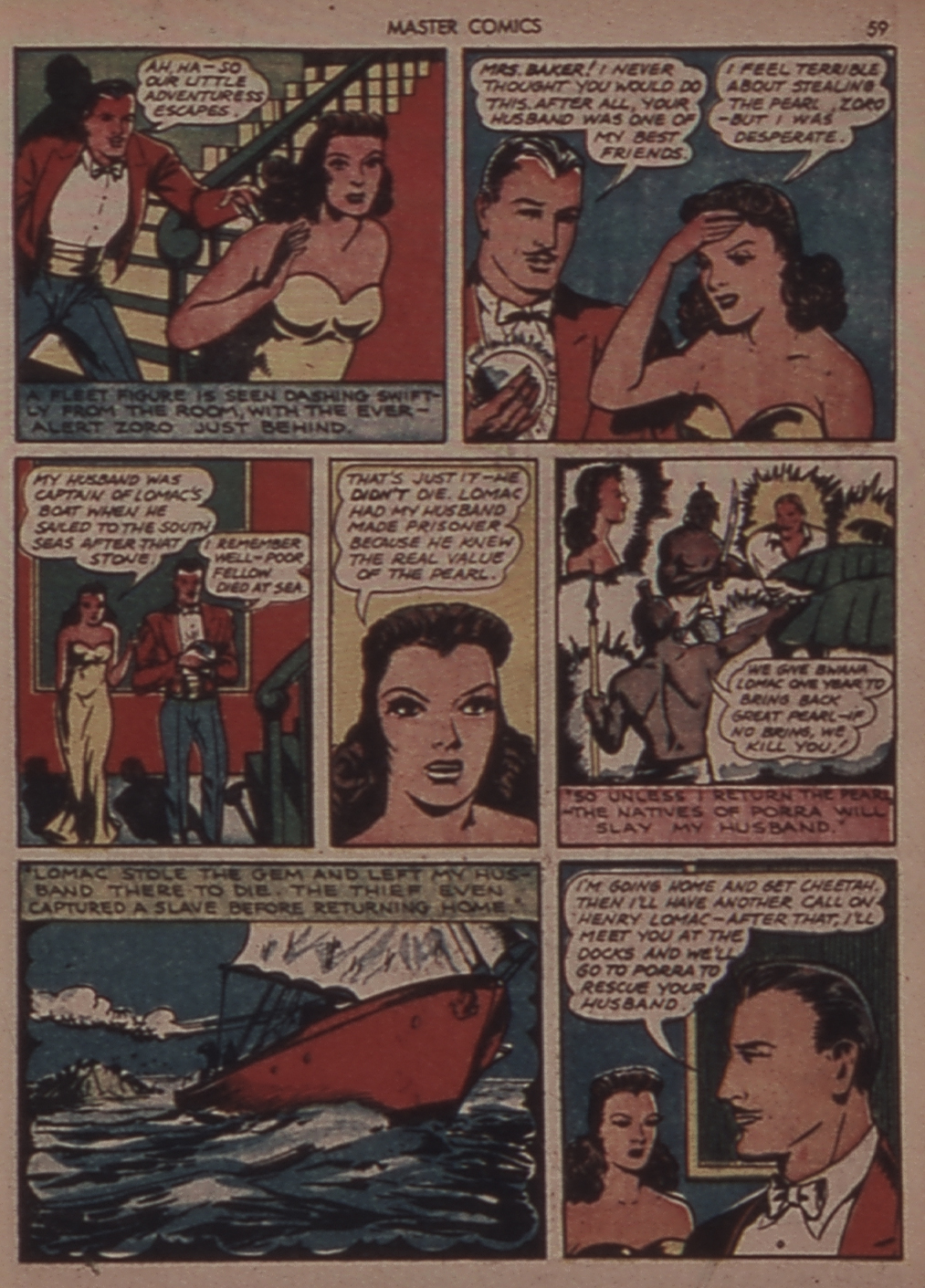 Read online Master Comics comic -  Issue #8 - 61