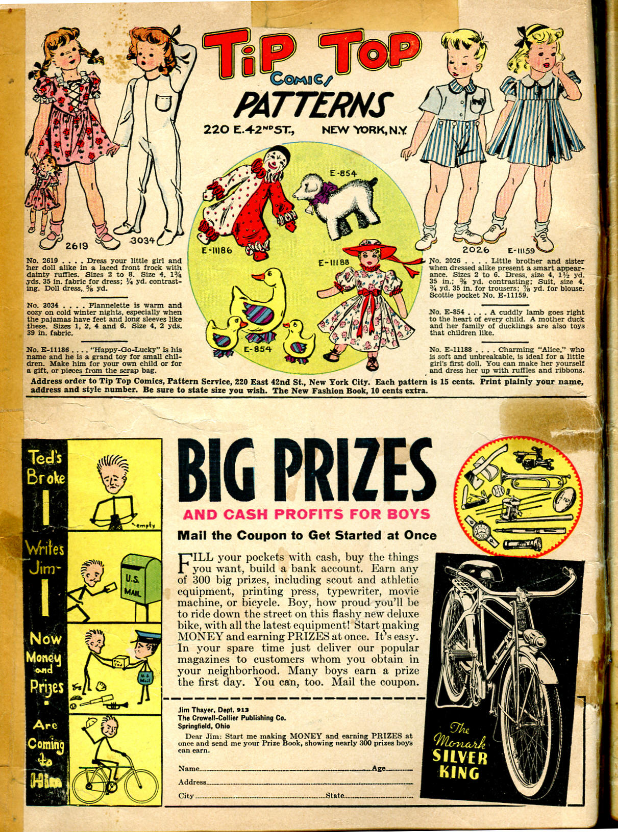 Read online Tip Top Comics comic -  Issue #46 - 2