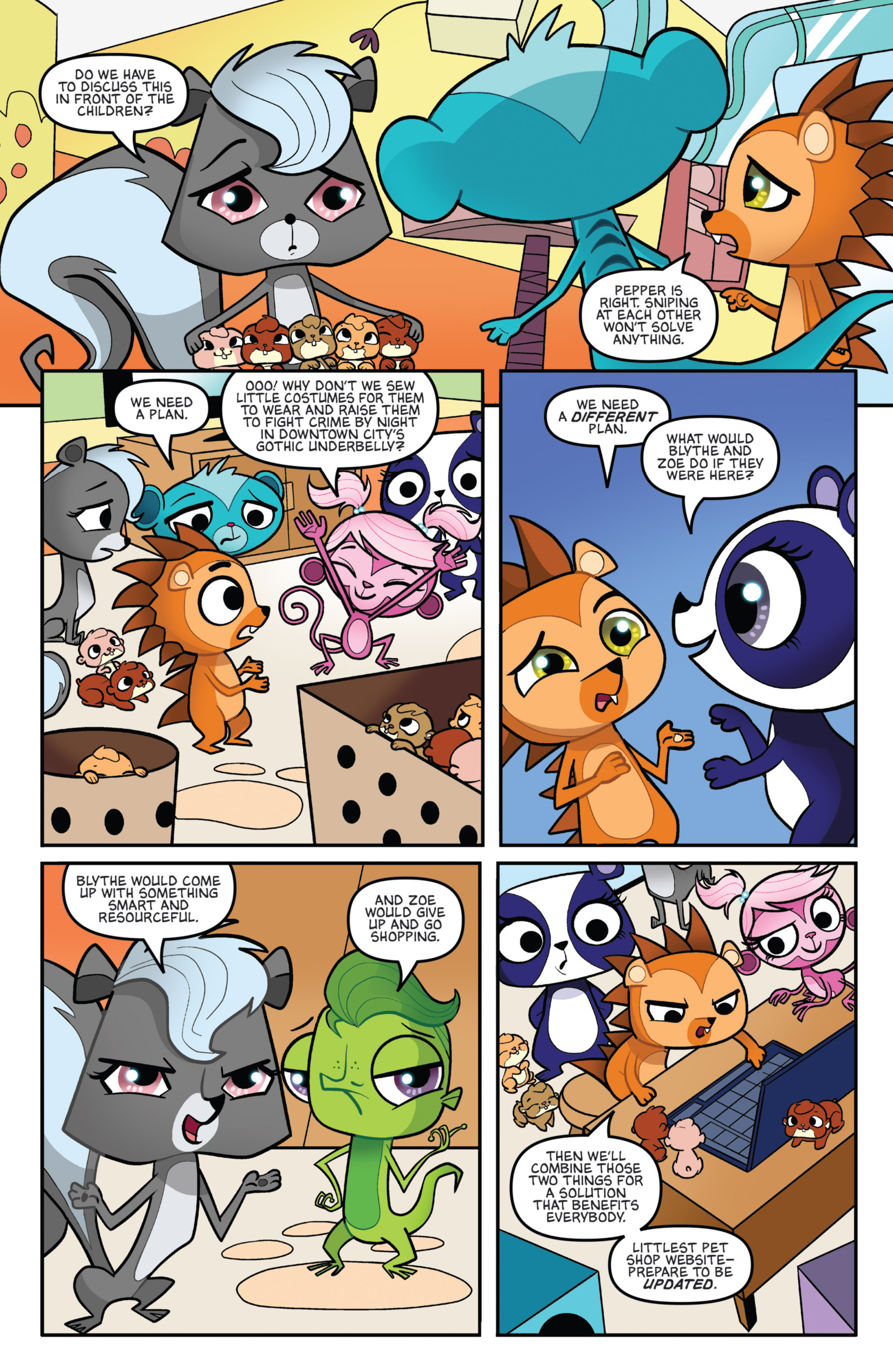 Read online Littlest Pet Shop comic -  Issue #4 - 12