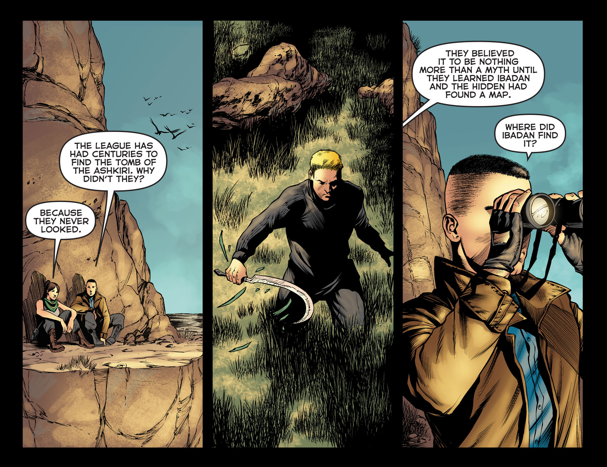 Read online Arrow: The Dark Archer comic -  Issue #5 - 17