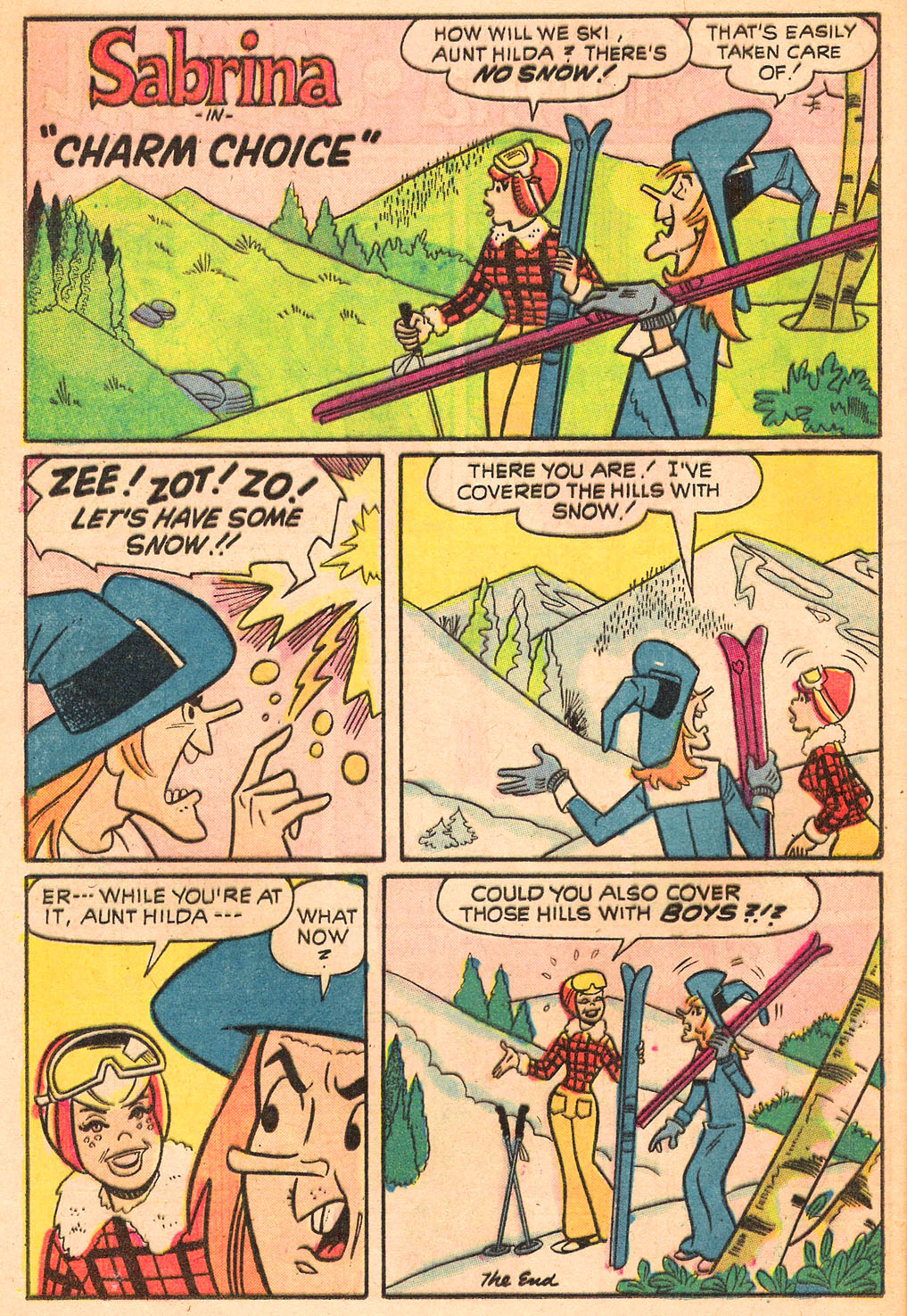 Read online Sabrina The Teenage Witch (1971) comic -  Issue #11 - 32