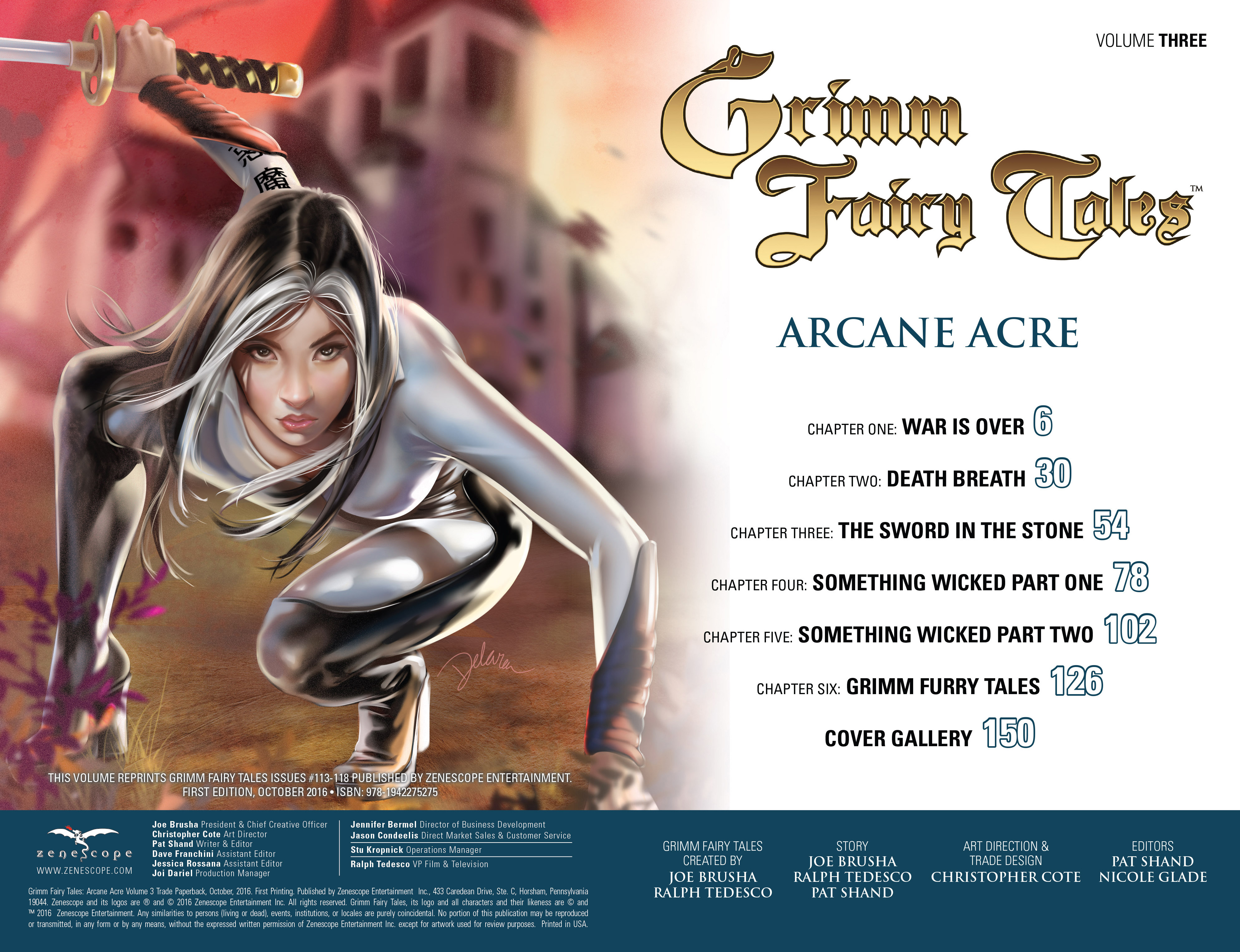 Read online Grimm Fairy Tales: Arcane Acre comic -  Issue # TPB 3 - 3