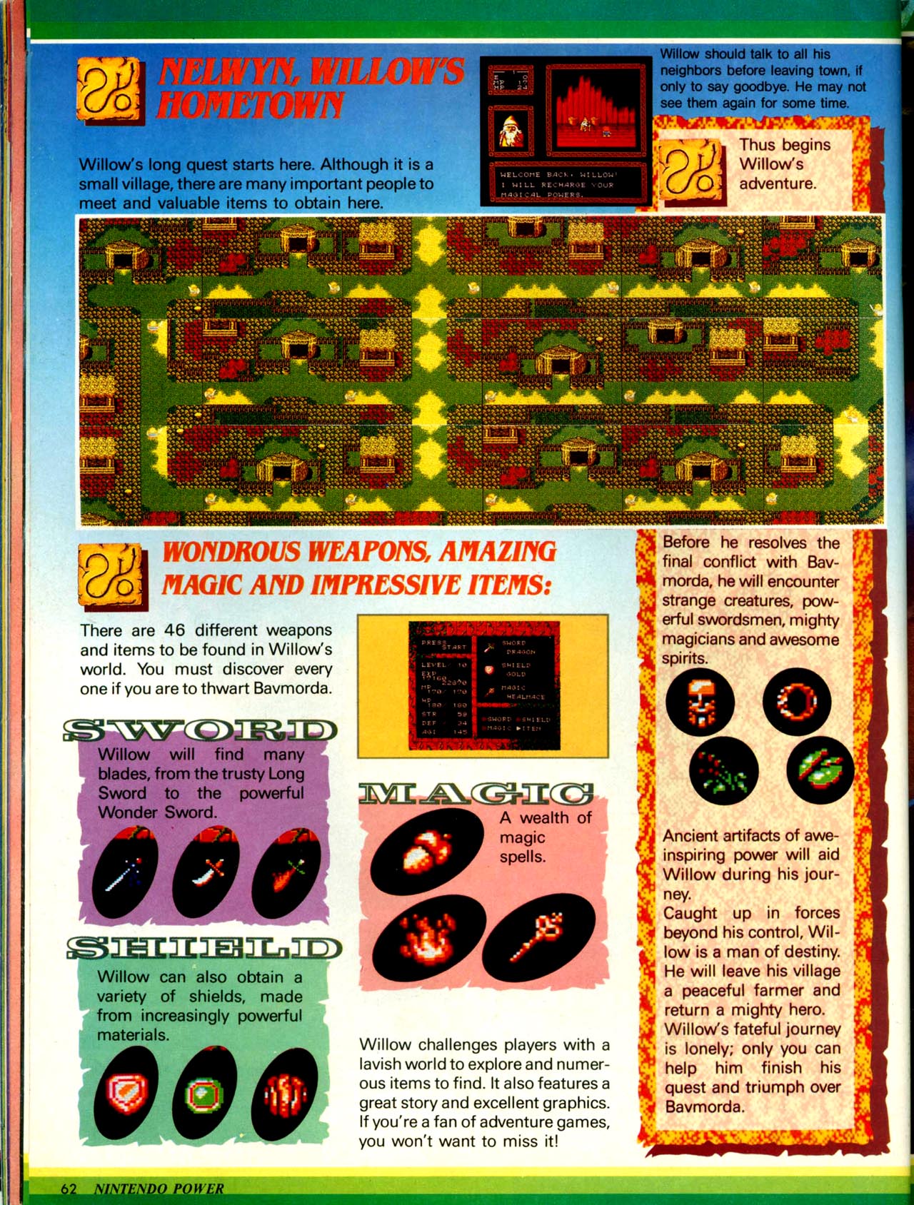 Read online Nintendo Power comic -  Issue #8 - 64