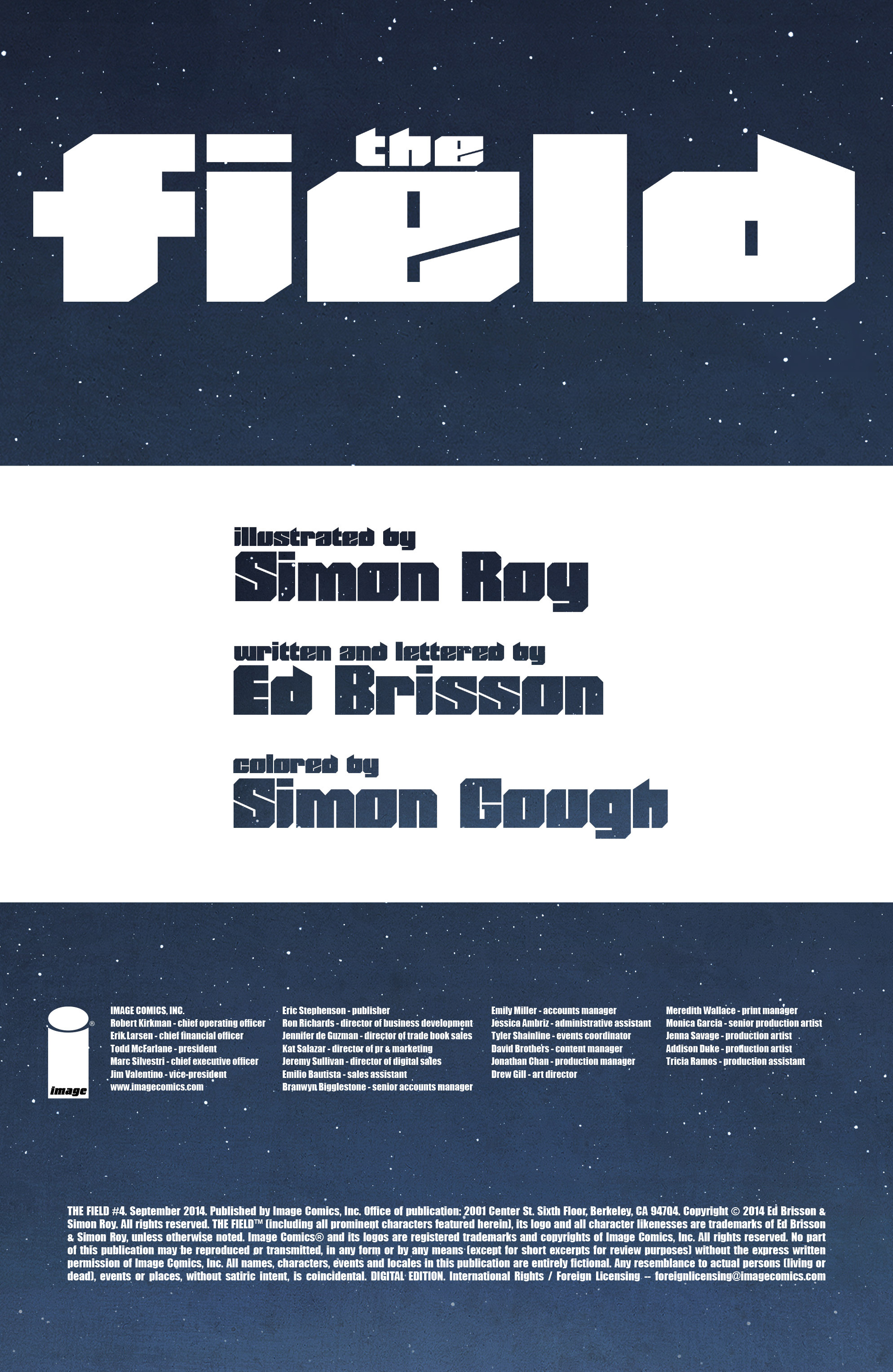 Read online The Field comic -  Issue #4 - 2