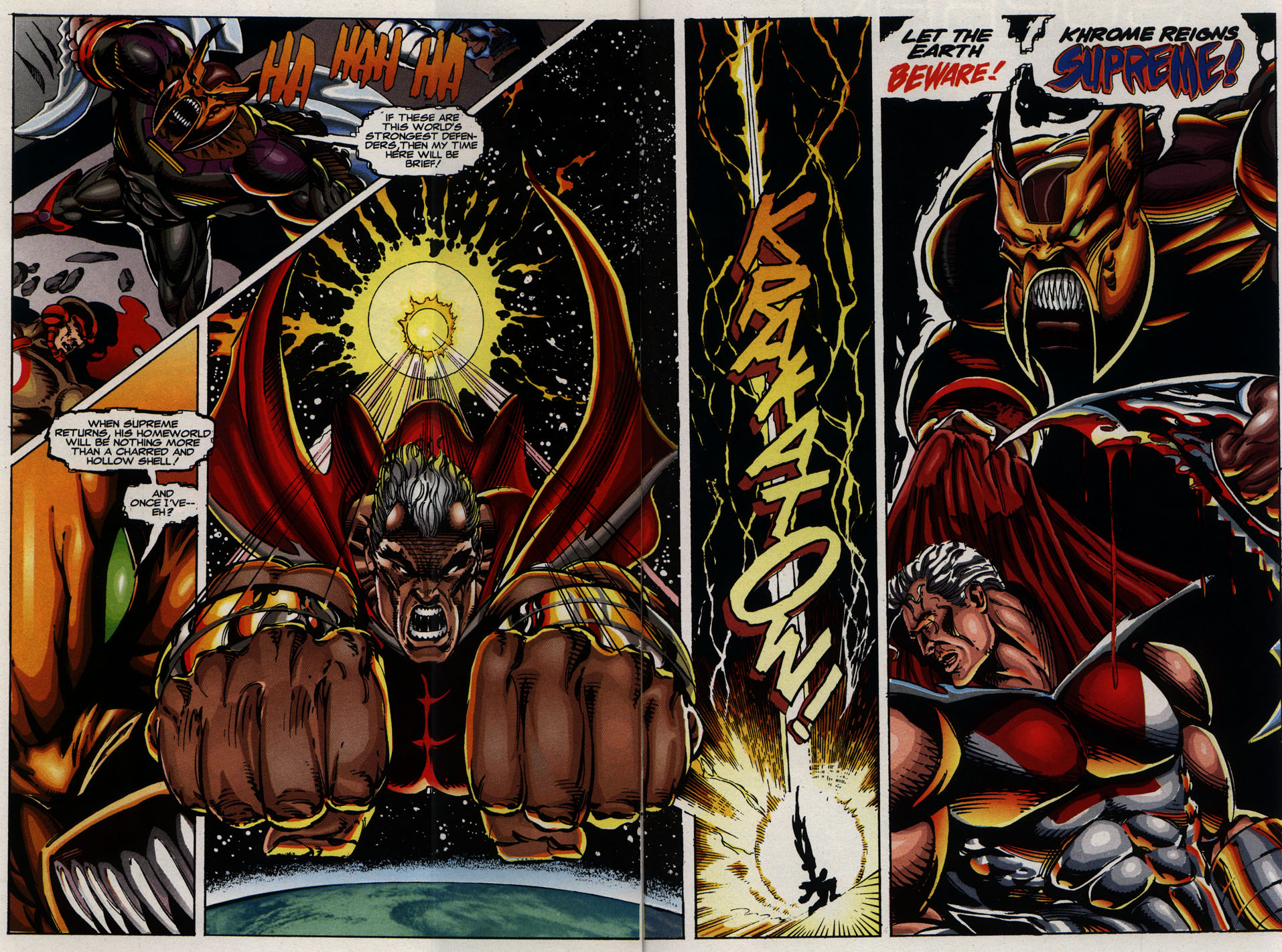 Read online Supreme (1992) comic -  Issue #4 - 21