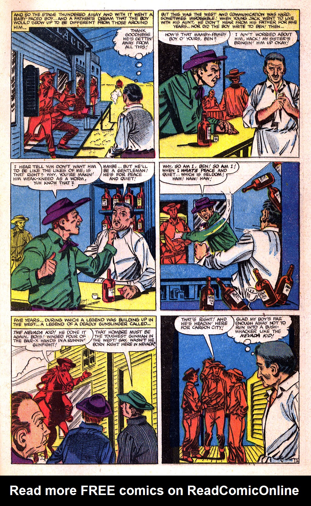 Read online Six-Gun Western comic -  Issue #3 - 29
